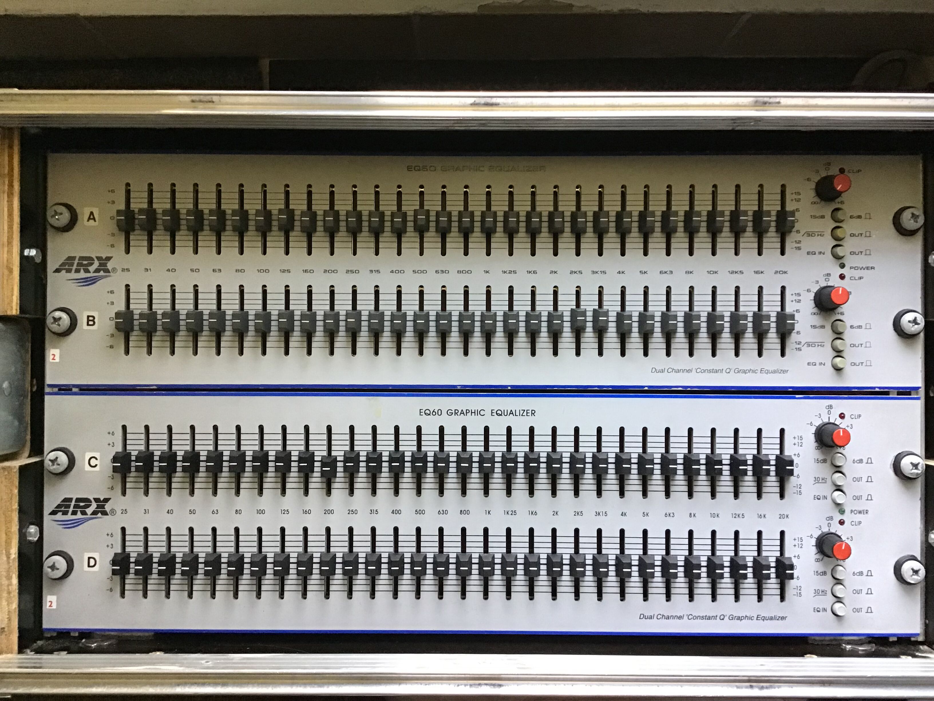 Couple ARX EQ60 en fly et panel