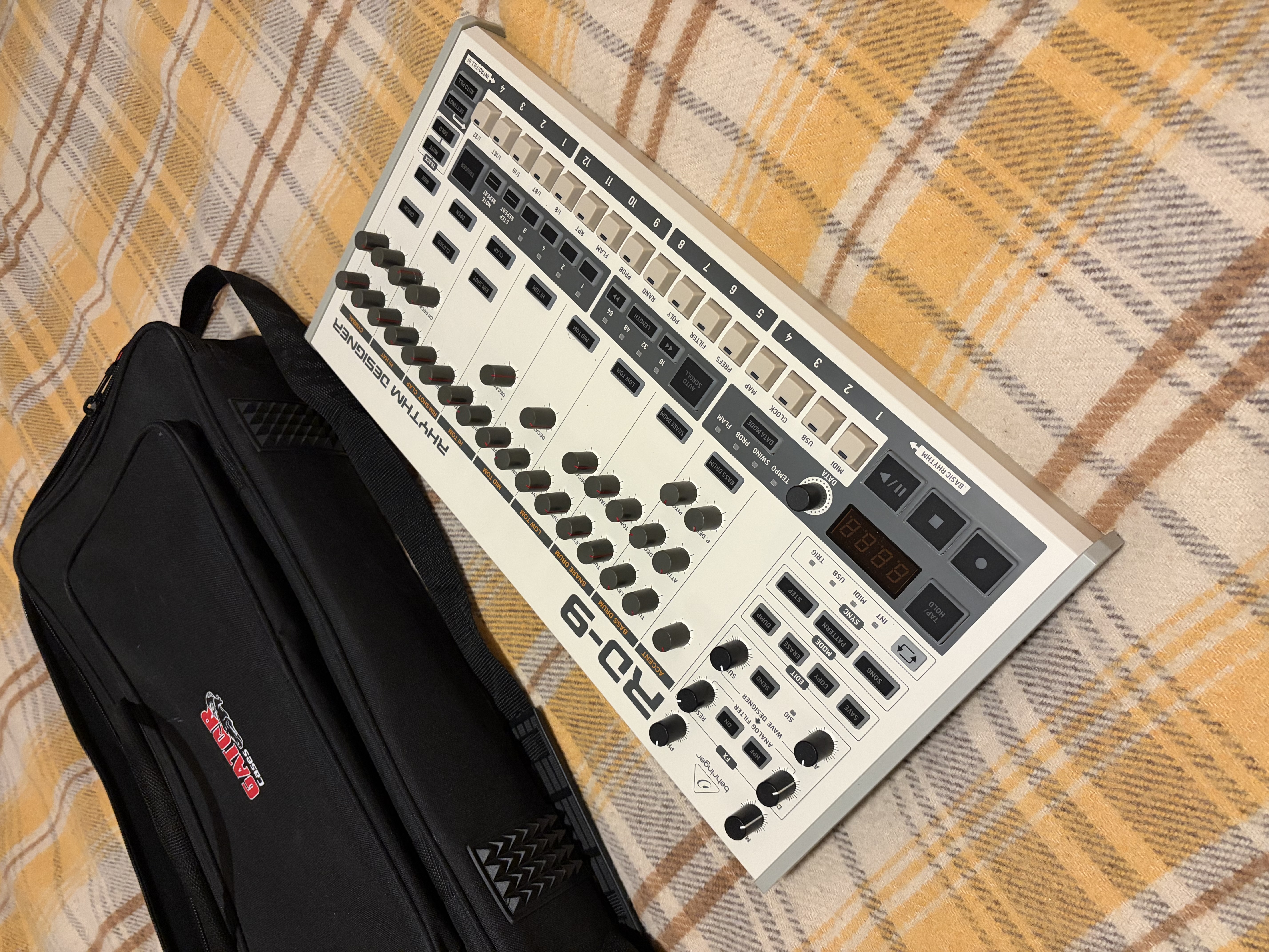 RD9 avec housse de transport 