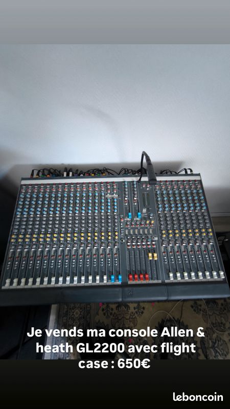 Allen & Heath GL2200 + Flightcase