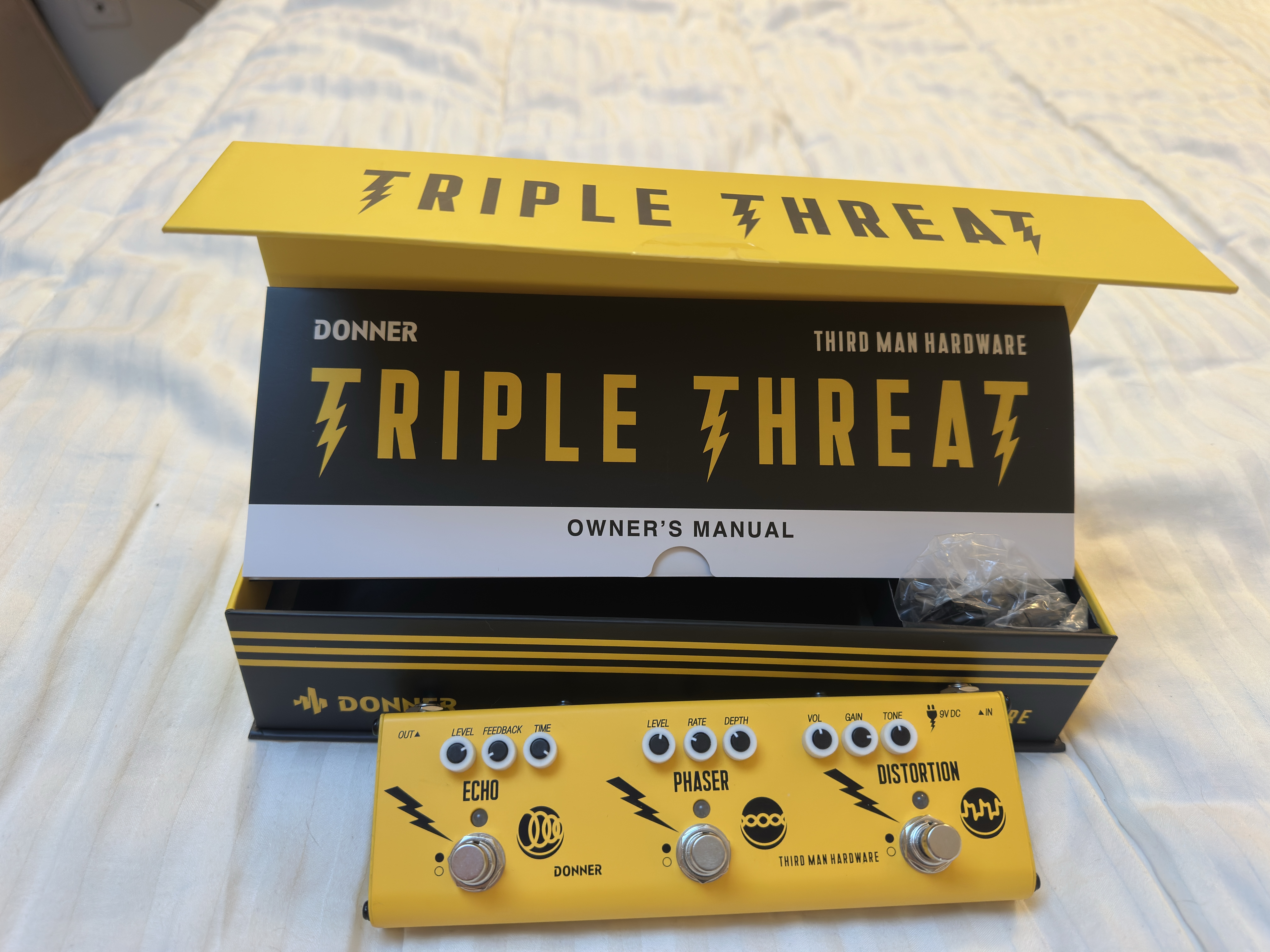 Vends Third Man Records / Donner Triple Threat Yellow collector 150€ FDI