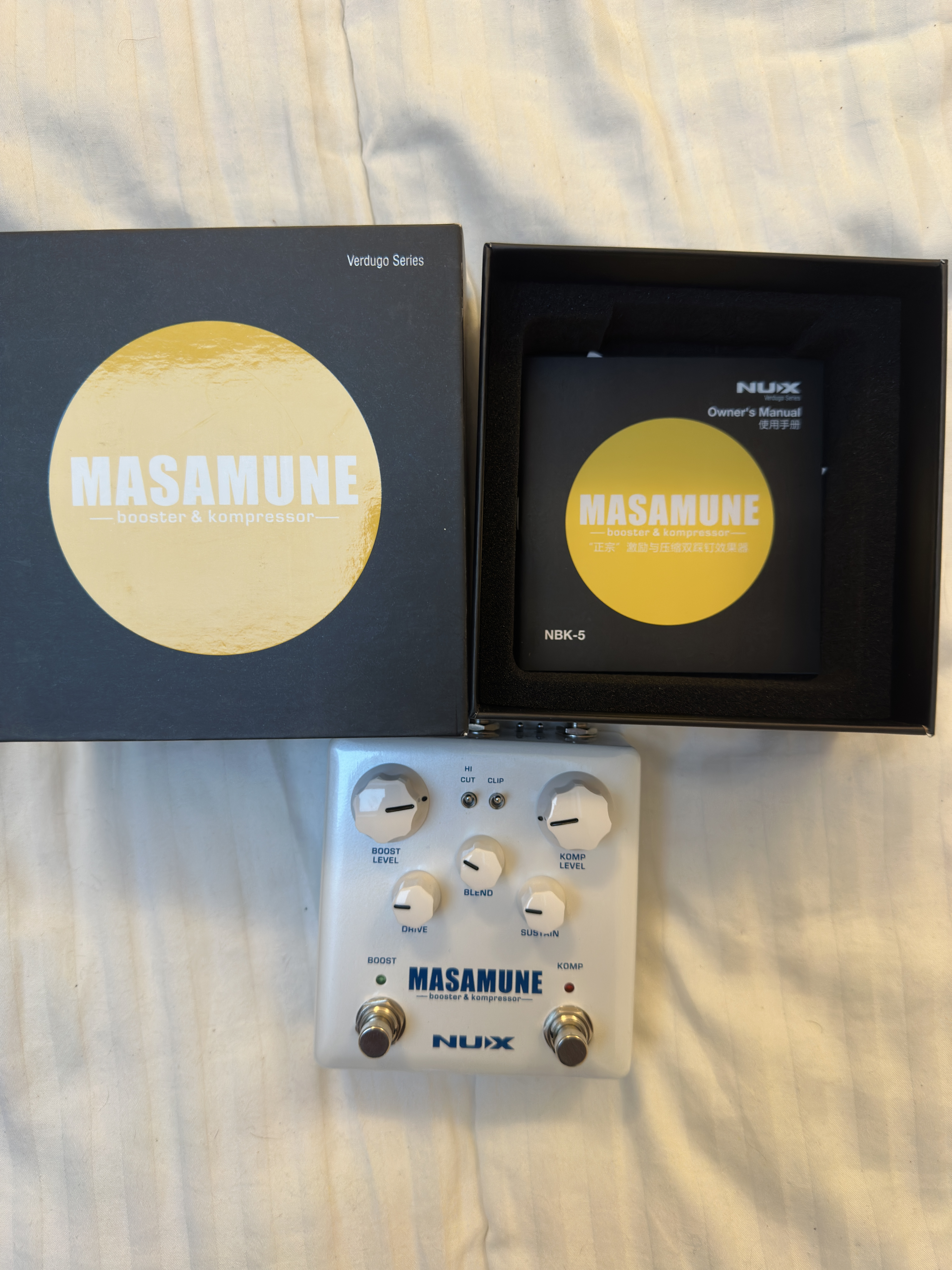 Vends NUX Masamune 70€ FDI