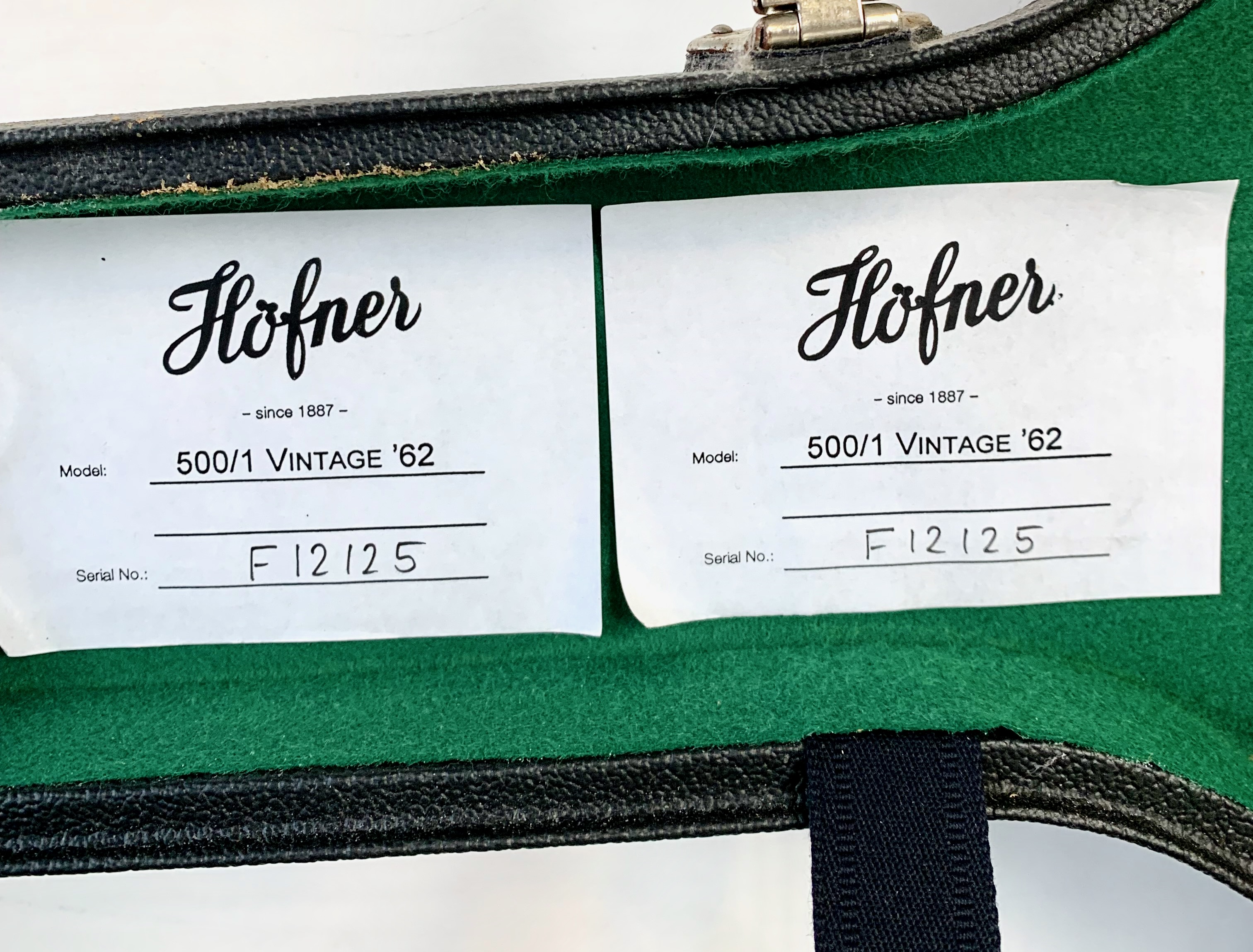 Hofner Guitars 500/1 Vintage '62 (91954)