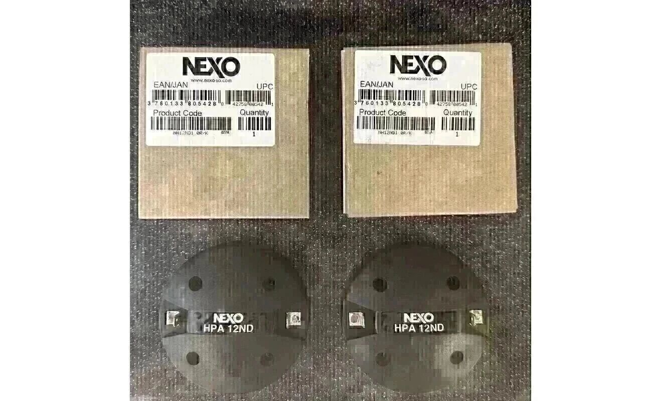 2 NEXO PS8 diaphragmes