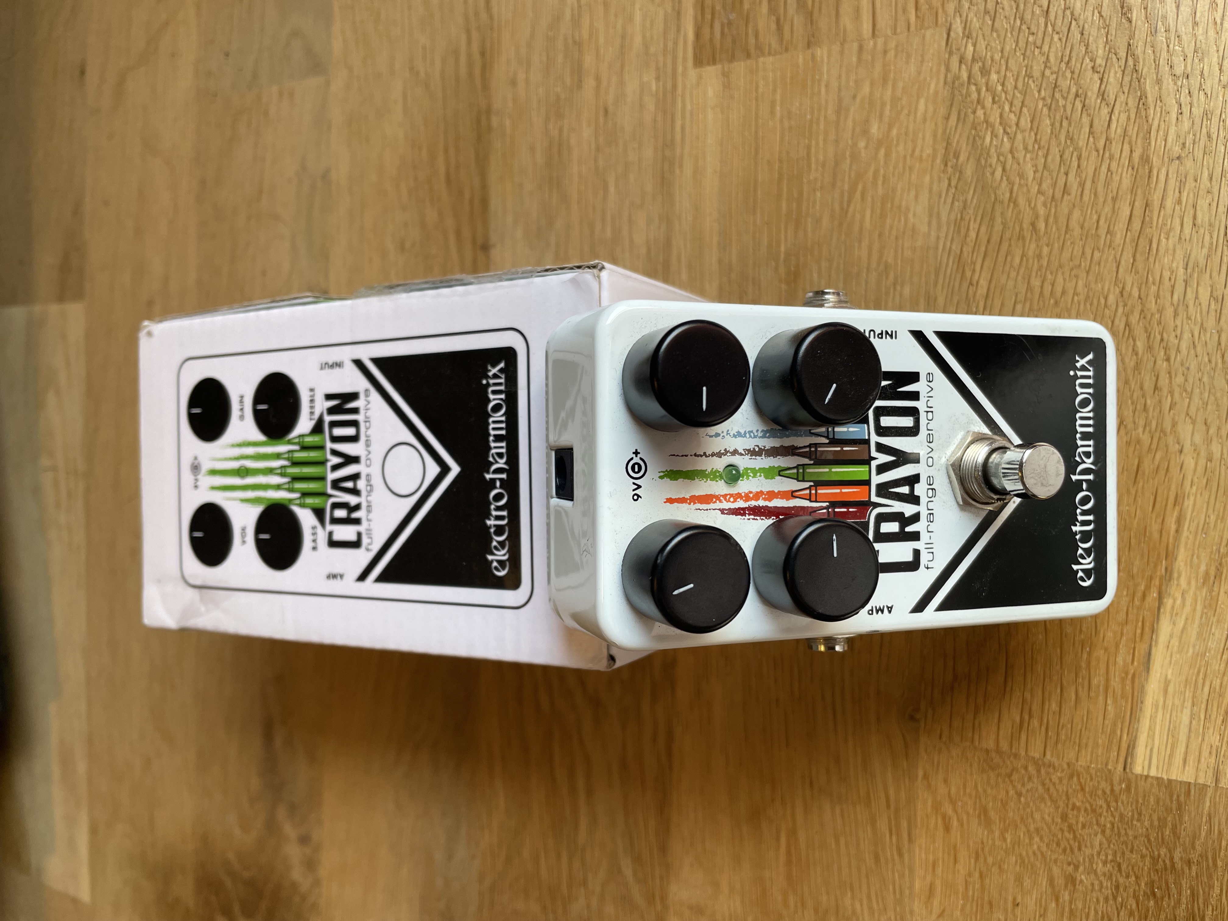 EHX electro-harmonix Crayon Full range overdrive sous garantie