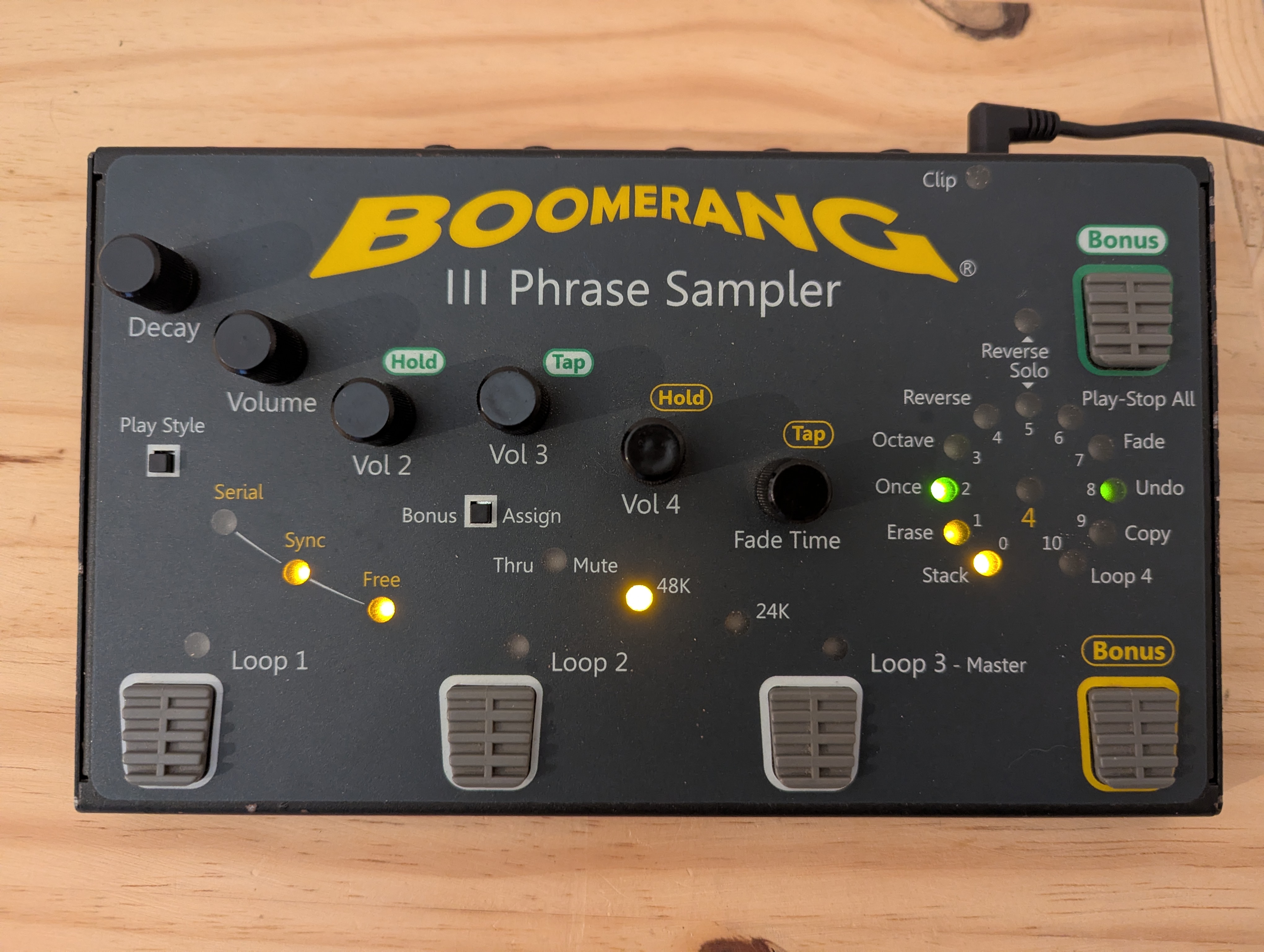 Boomerang excellent looper