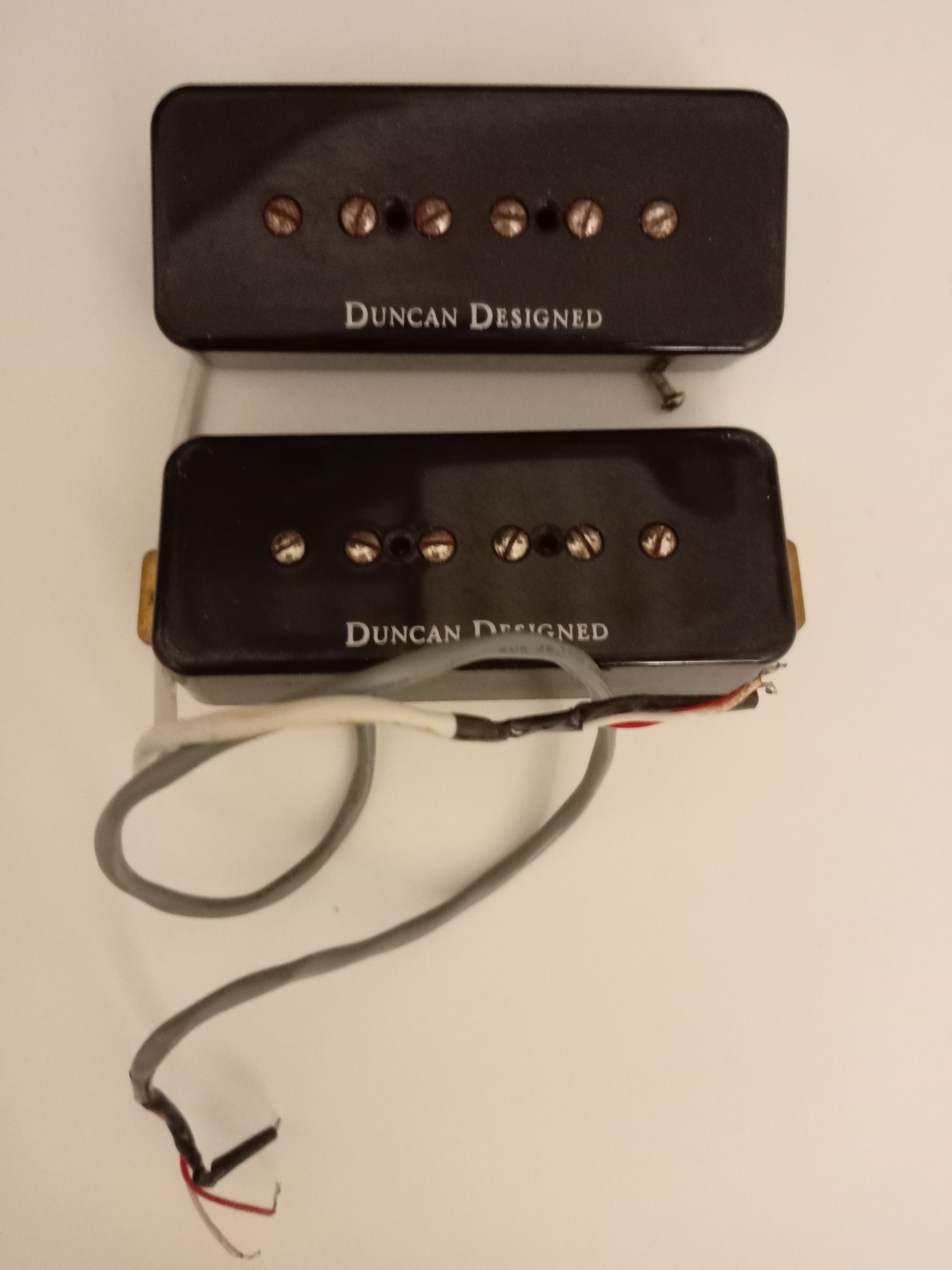 2 micros guitare P90 Duncan Designed