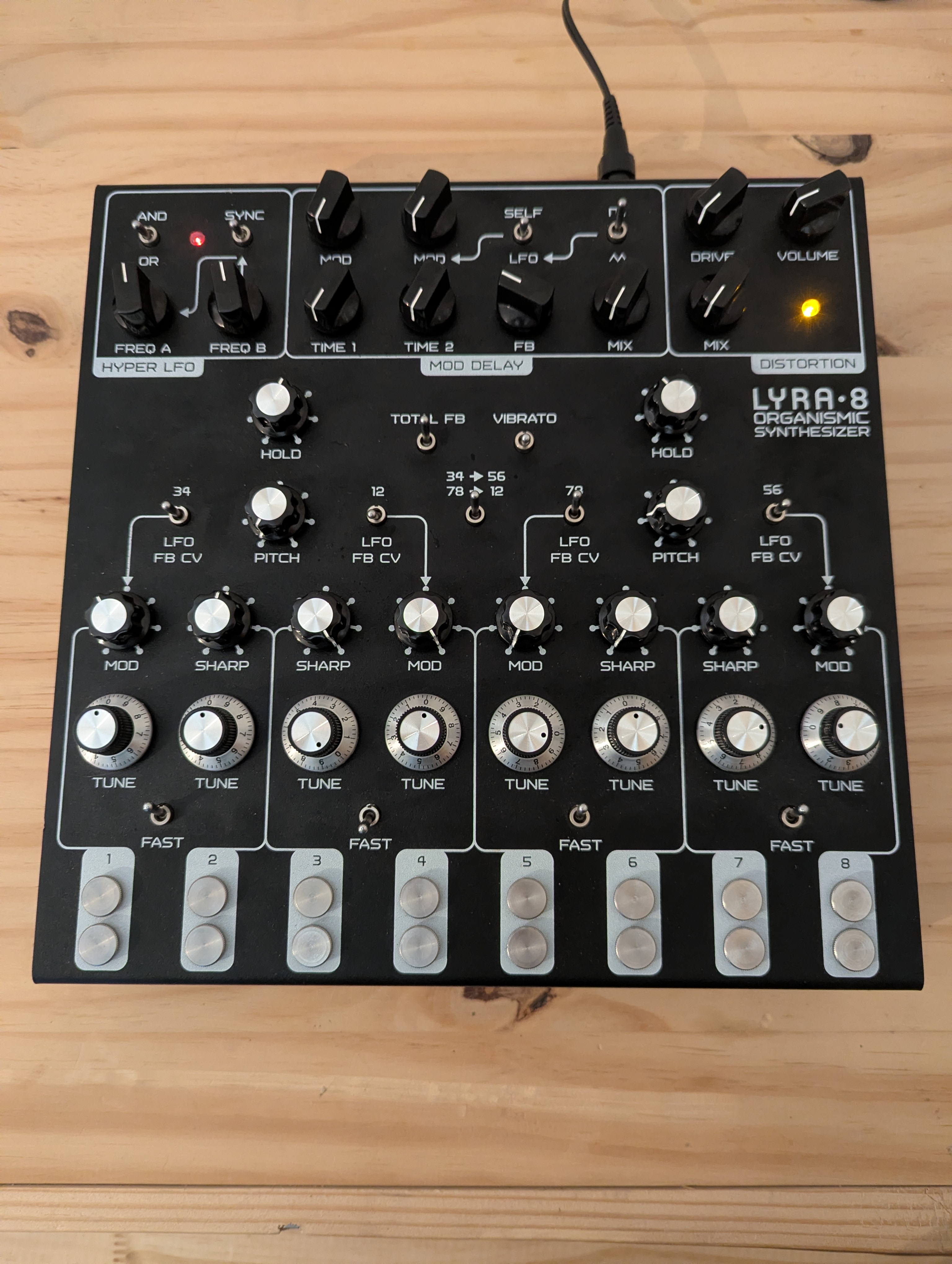 Vends Lyra 8 Noir très bon état