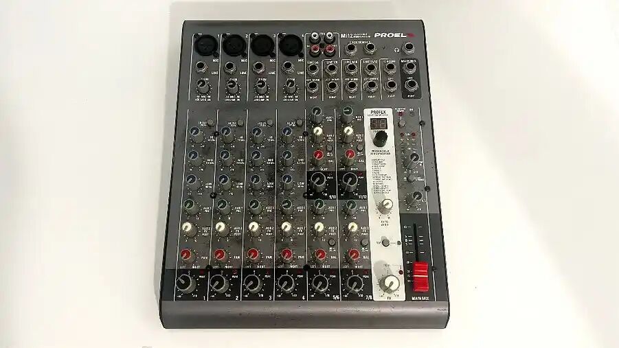 Console mixage PROEL MI12 avec effets