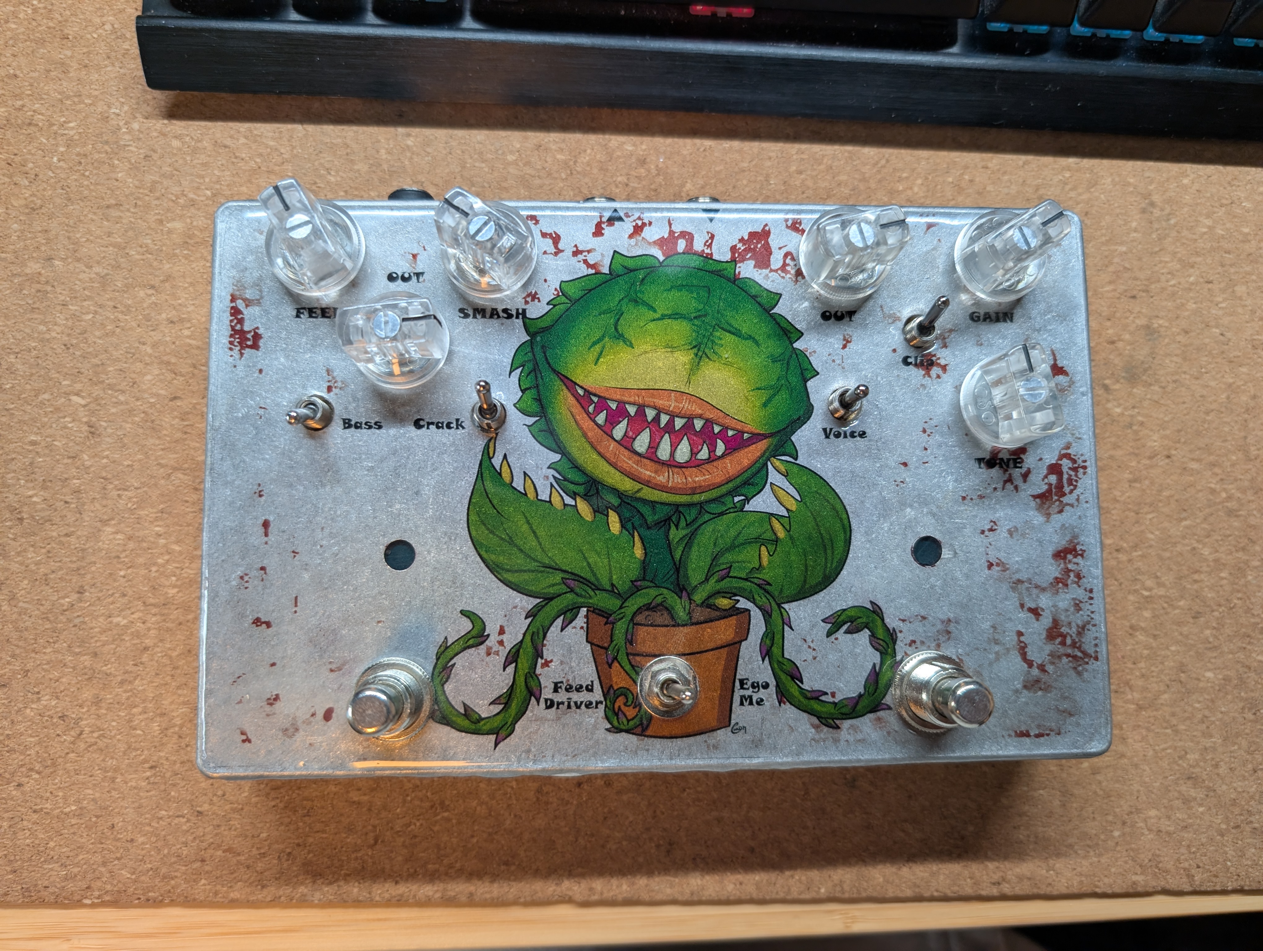 Pédale 2 en 1 FxTeacher EgoDriver/ FeedMeMK3