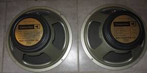 2X Celestion G12M Blackback 1979 TBE Greenback