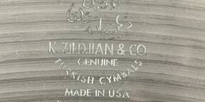 Zildjian K Dark Crash Set – 15” / 16” – Star Stamp 90s – Excellent état