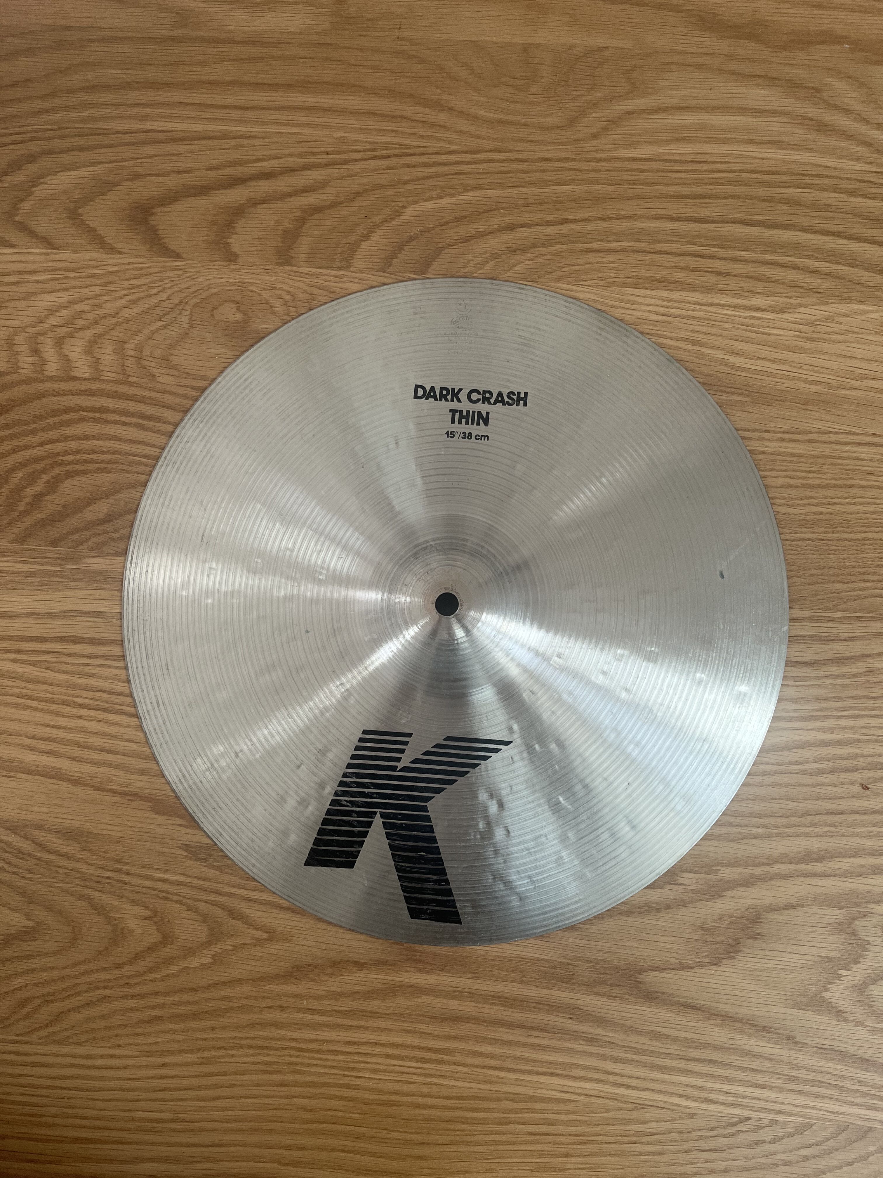 Zildjian K Dark Crash 15” – Star Stamp 90s – Excellent état