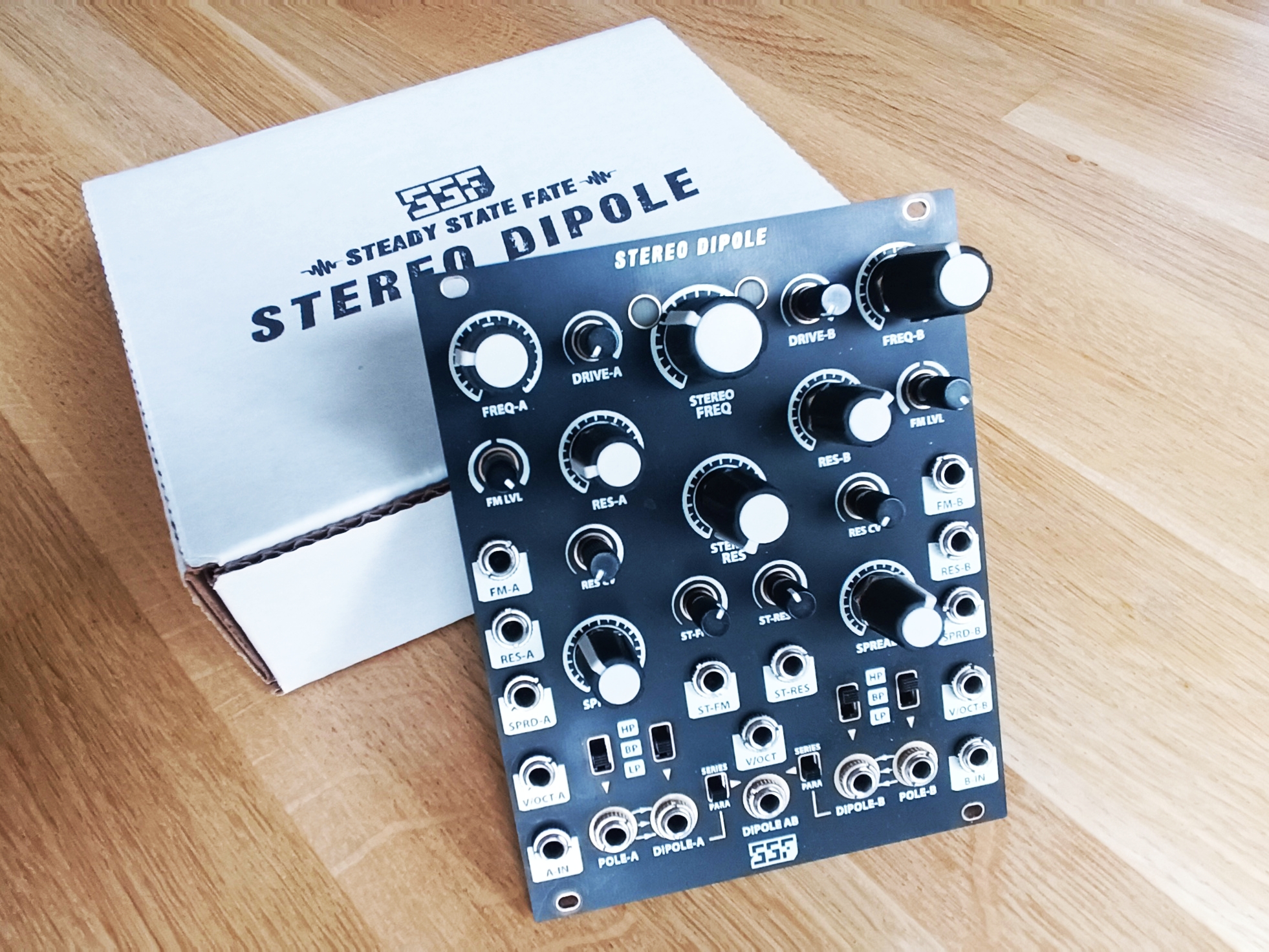 Stereo Dipole Steady State Fate 
