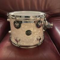 DW Performance White Marine Pearl Rack Tom 12x9"