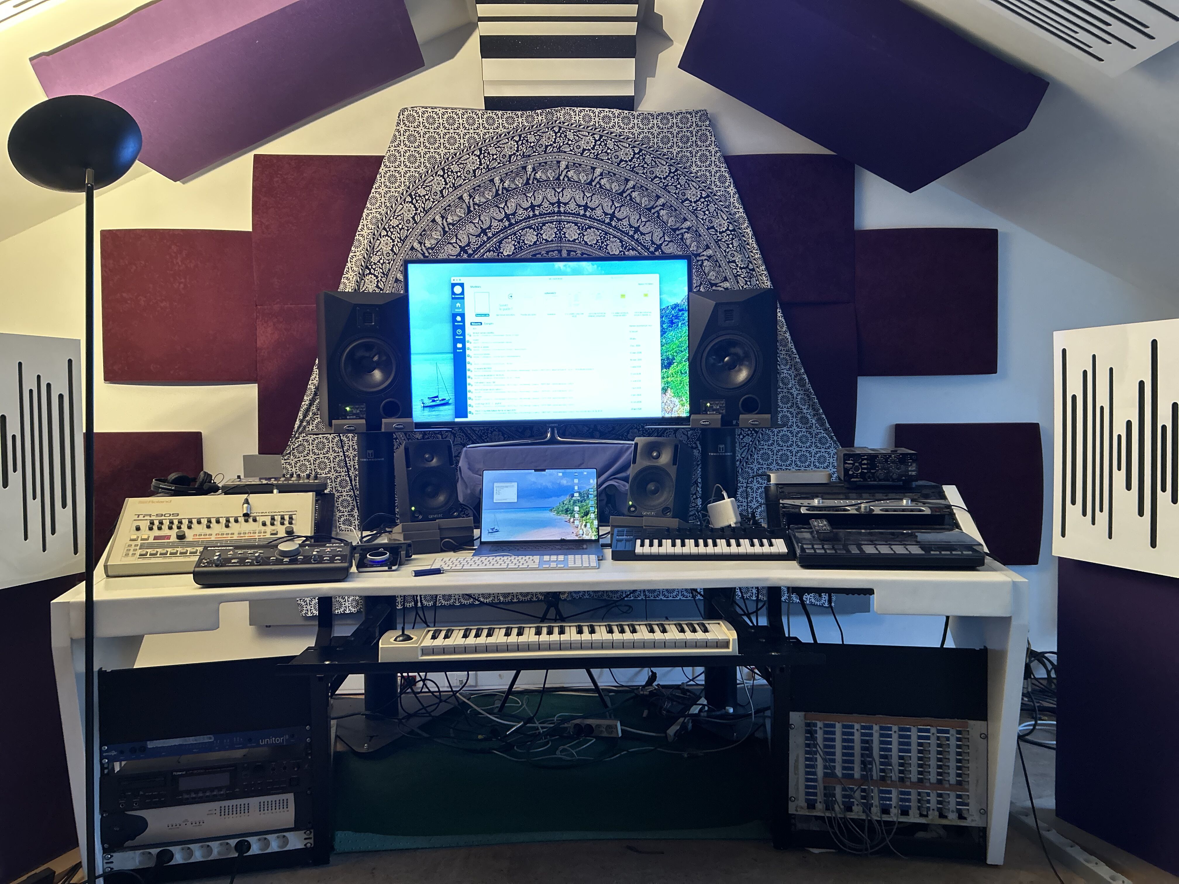 Meuble AUDIO UNTERLASS Audiodesk D60