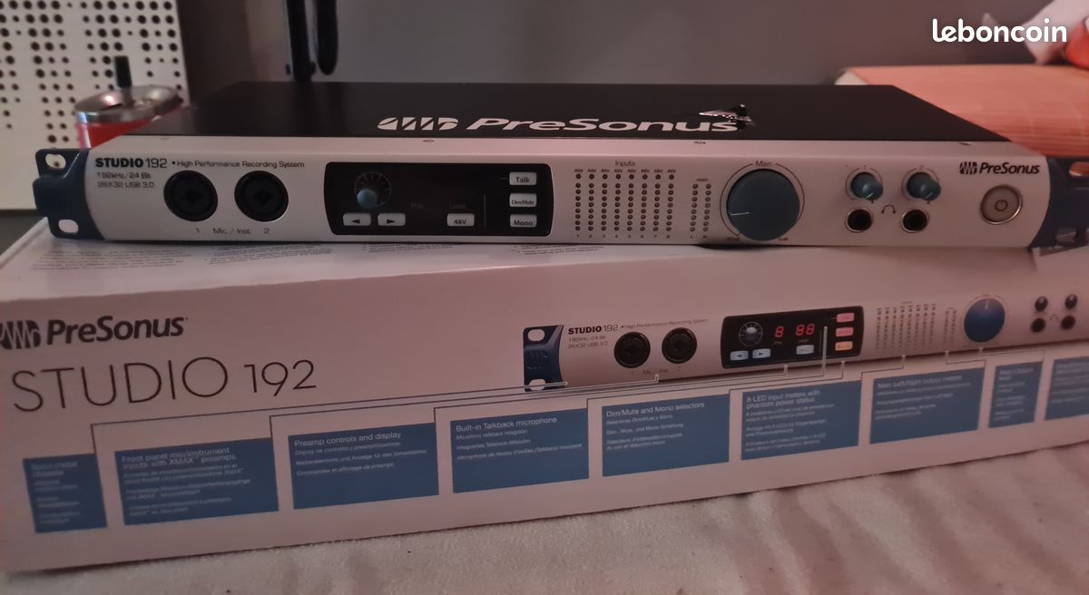 Carte Son PRESONUS Studio 192