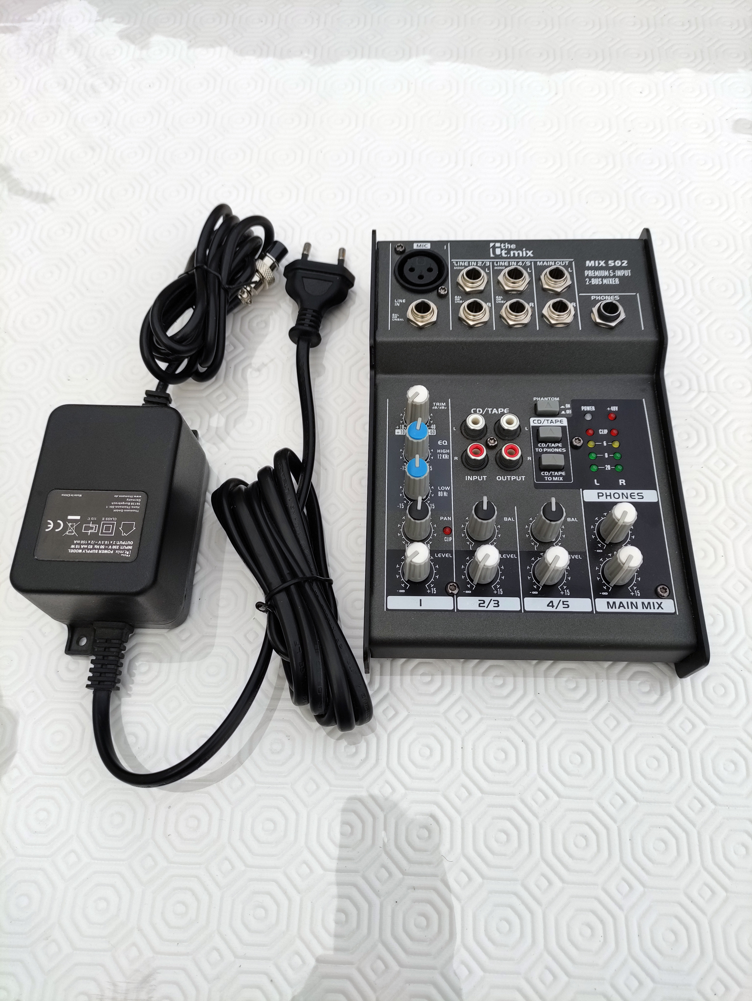 Mini console de mixage T.MIX Mix 502