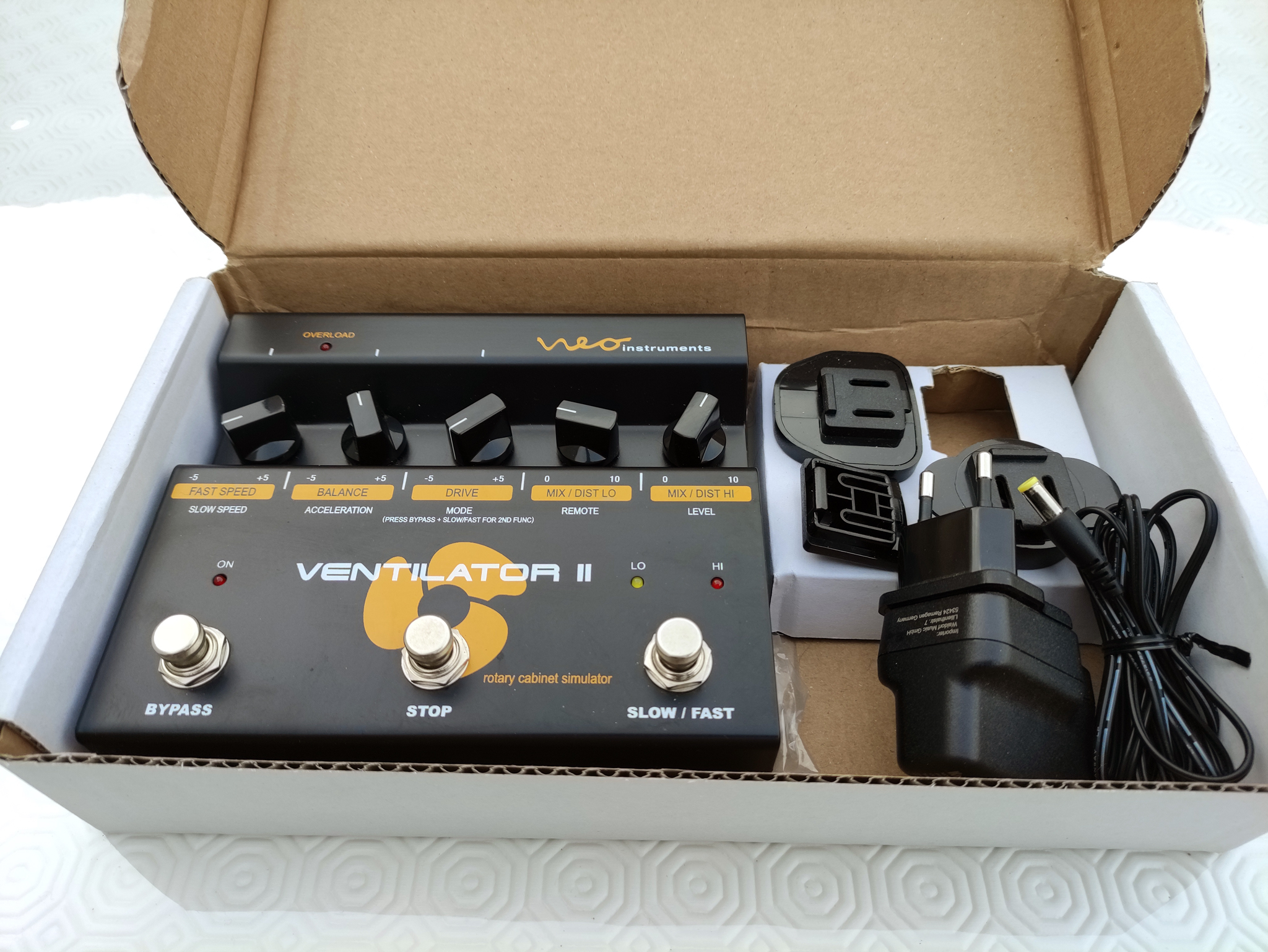 Pedale simulation Leslie NEO Instruments Ventilator II