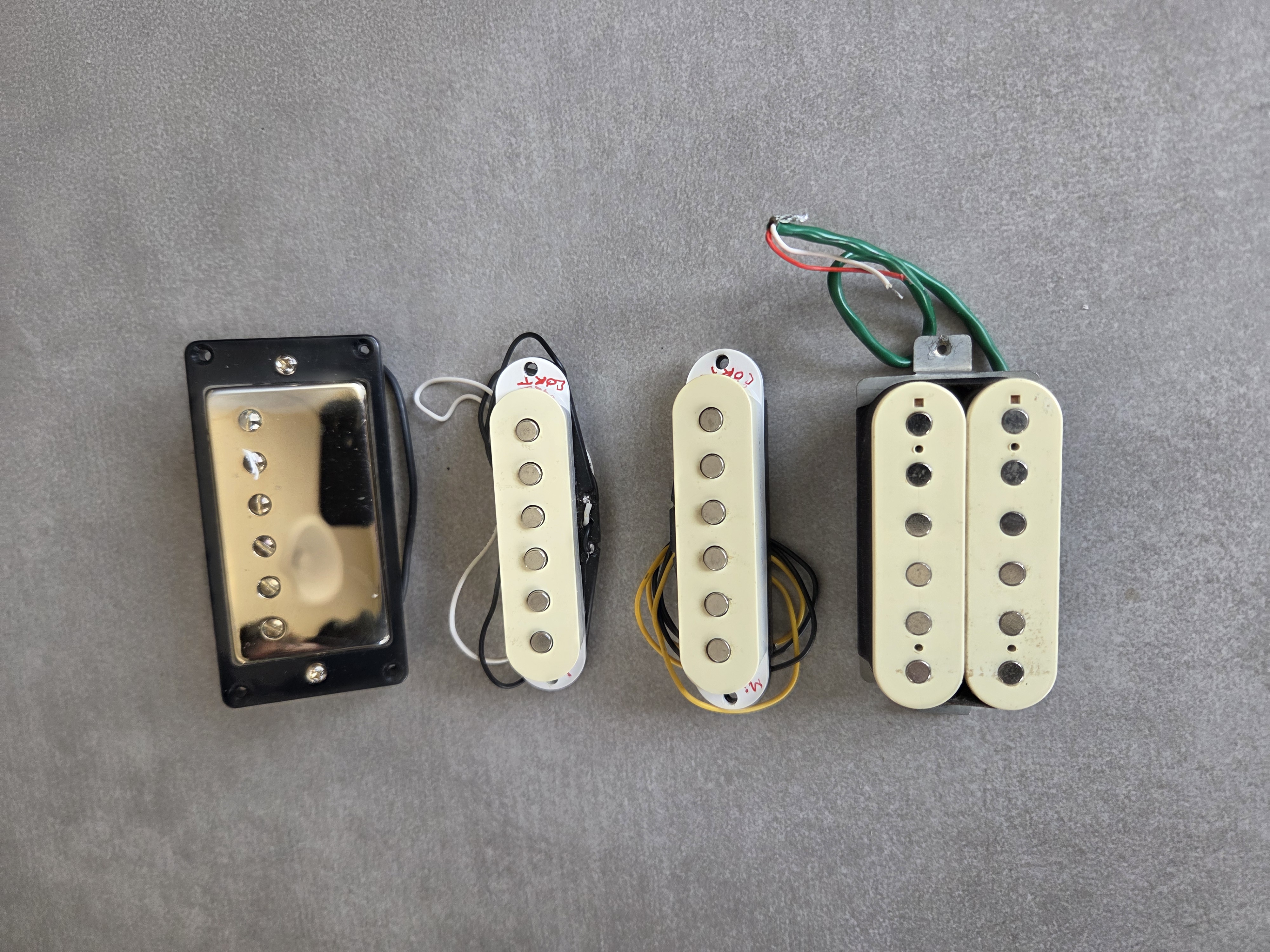 Lot de micros guitare