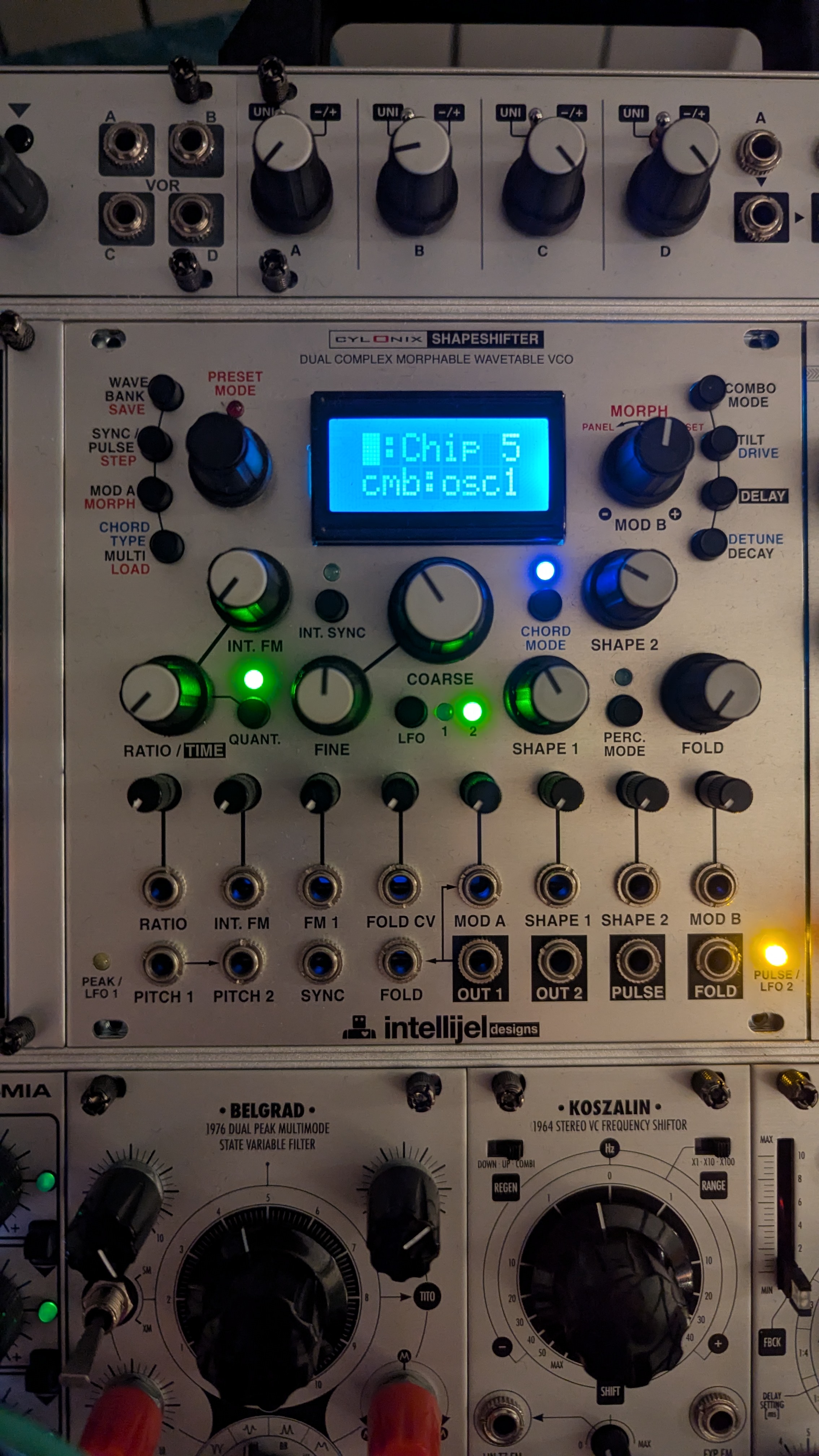 Vends Intellijel Shapshifter