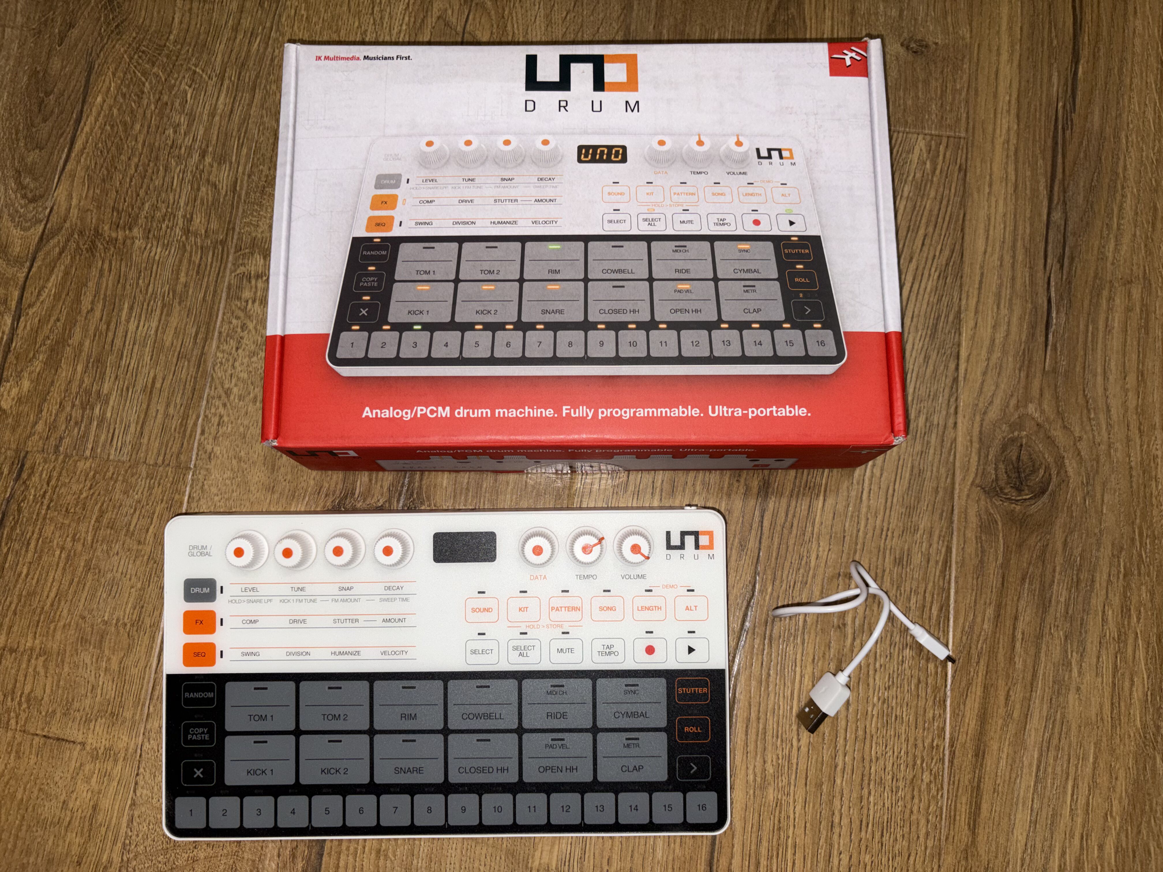 Vends UNO DRUM - IK Multimédia comme neuve