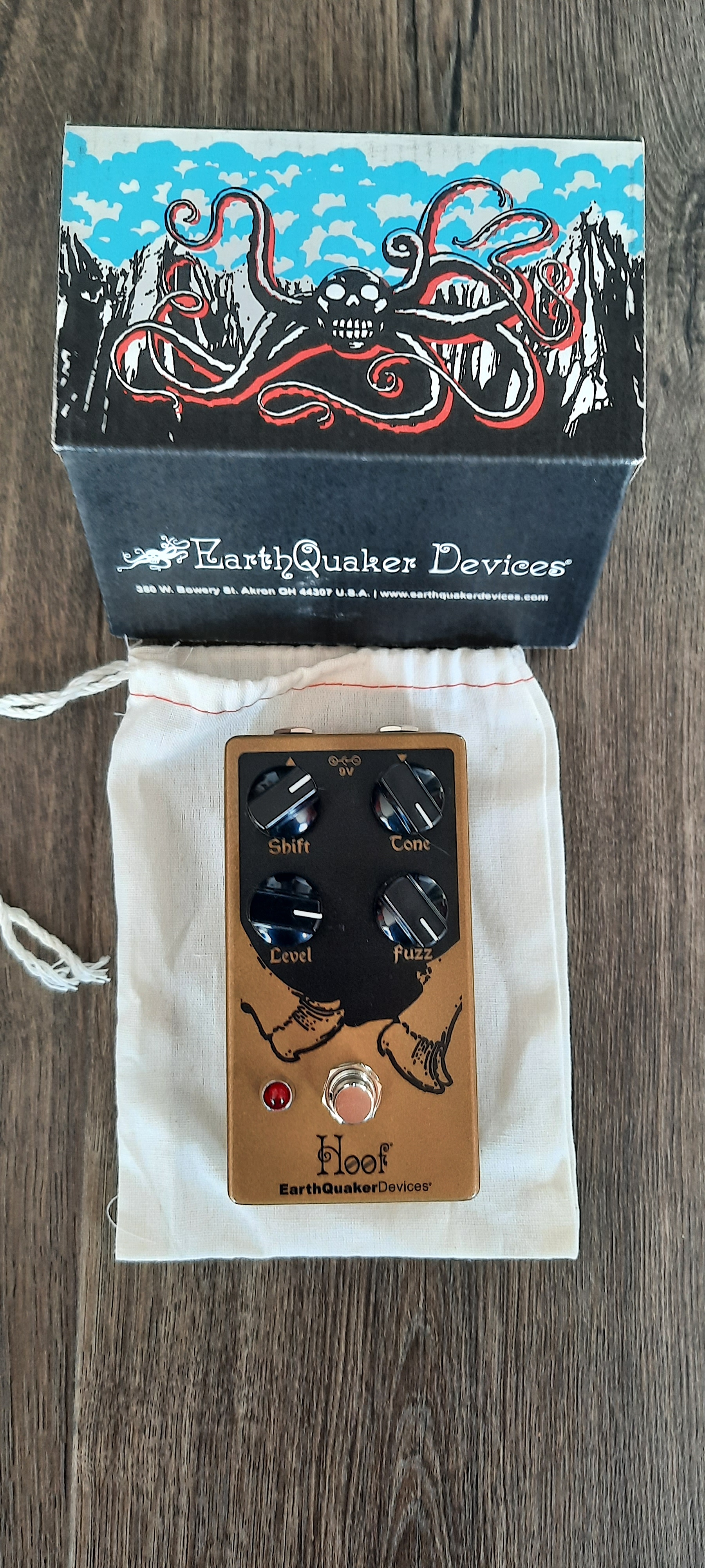 Vends Earthquaker Devices Hoof v2 en super état