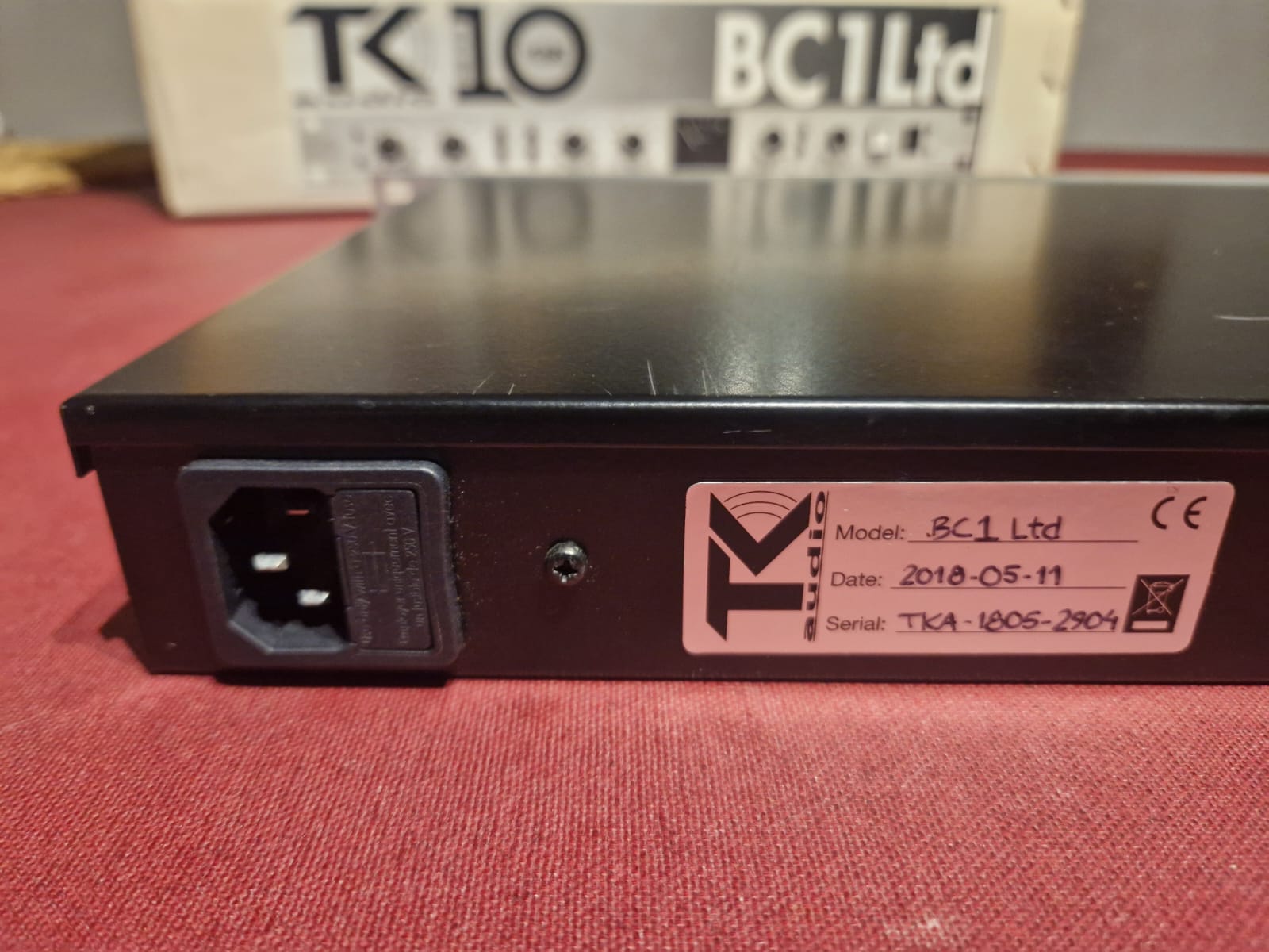TK Audio BC1Ltd (58270)