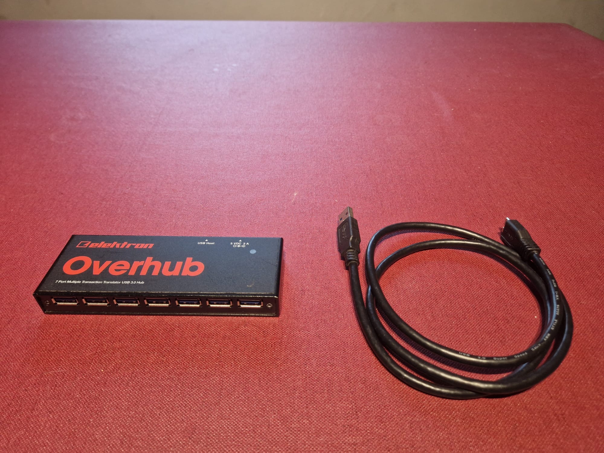 Vends Elektron overhub