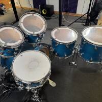 DW collector finish ply Bleue satin oil