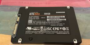 Vends Ssd Samsung Evo 870 500 go Sur Paris