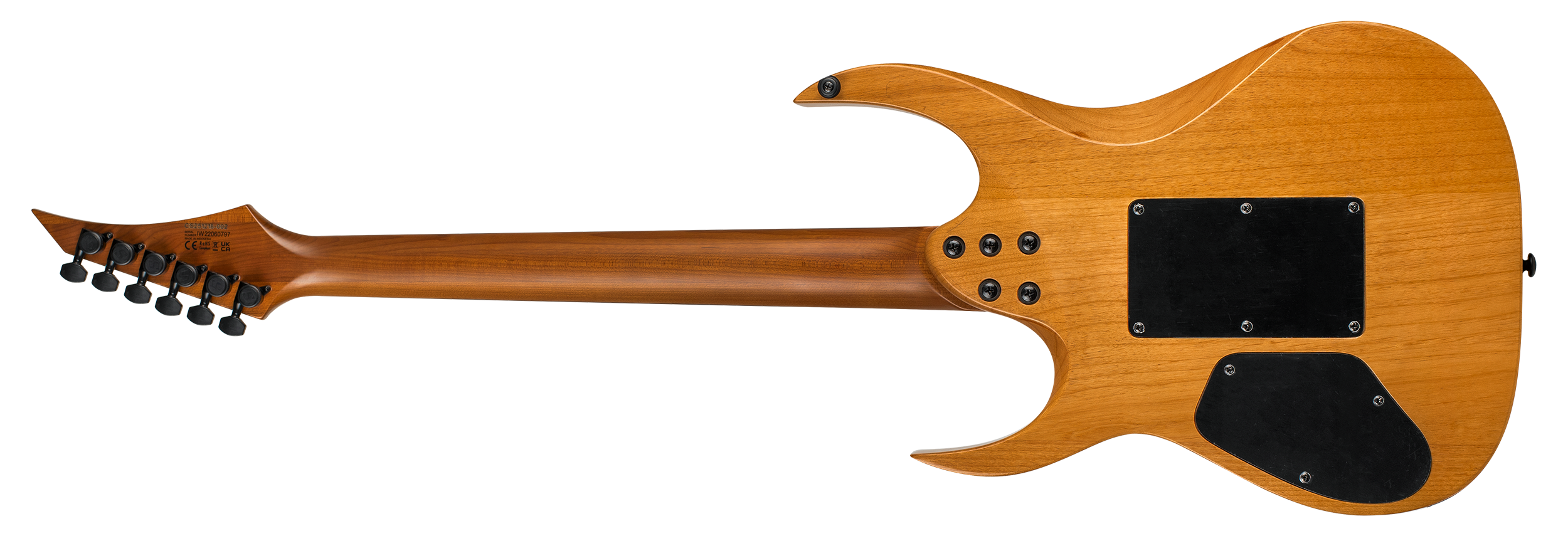 Solar Guitars AB1.7ETN Custom Natural : AB1.7ETN Custom NaturalREAR