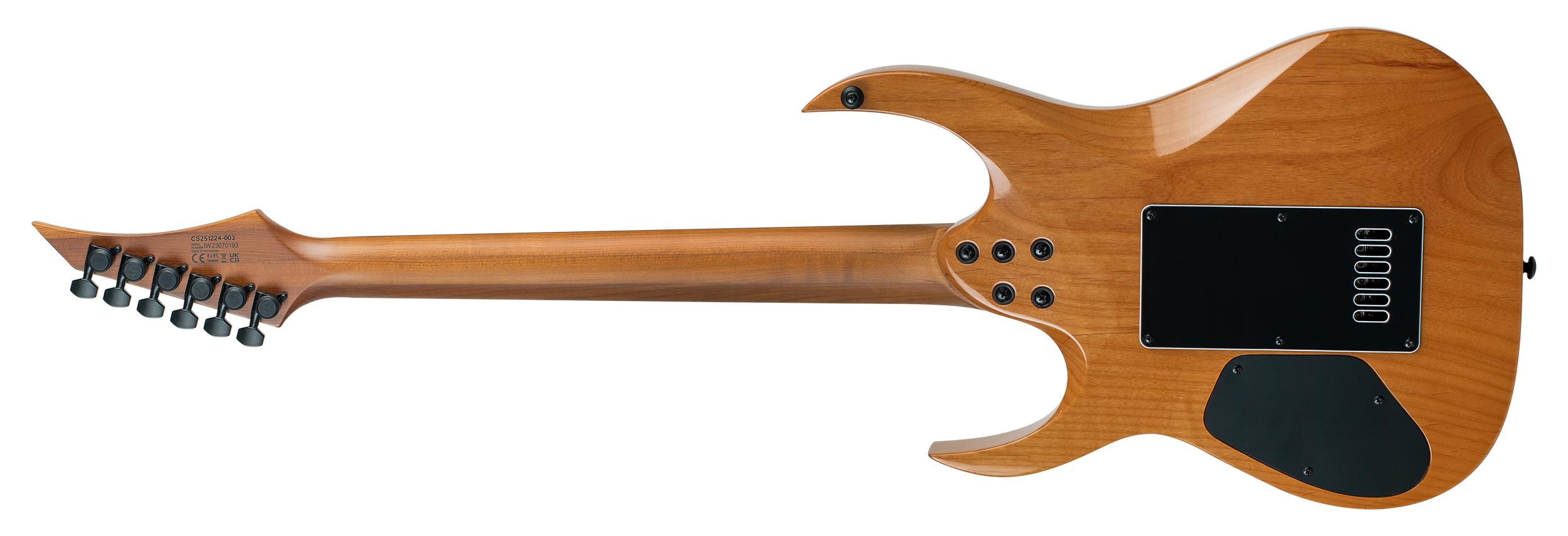 Solar Guitars AB1.6ETN Custom Natural : AB1.6ETN Custom NaturalBACK