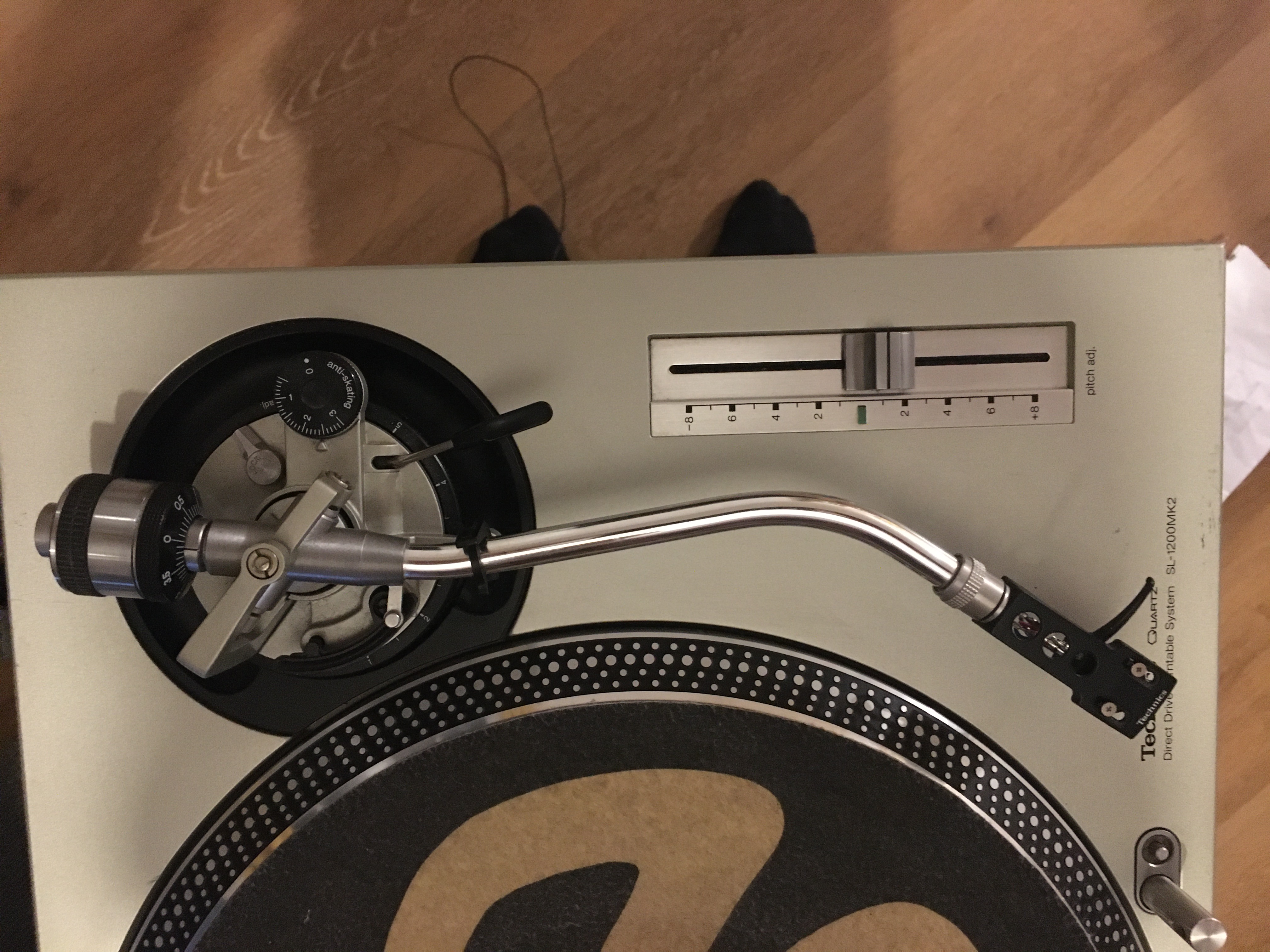 Lot 2 platines Technics SL1200 MK2 – 1998 – Première main – Une fonctionnelle, une à réparer