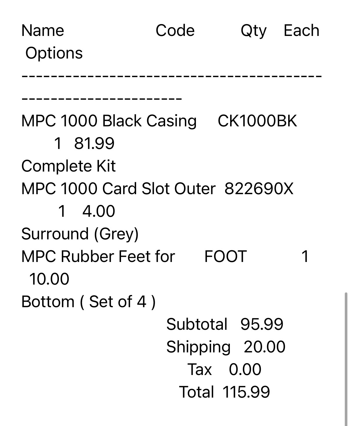 Akai Professional MPC1000 (39061)
