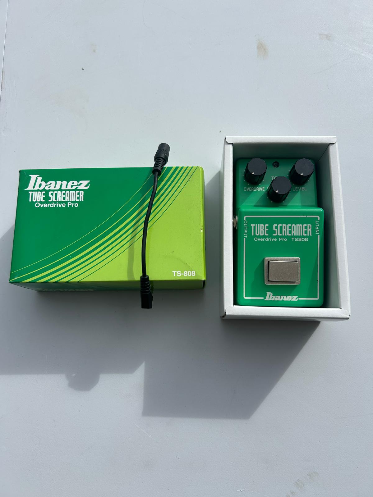 Ibanez TS808 Tube Screamer – Overdrive mythique – boîte