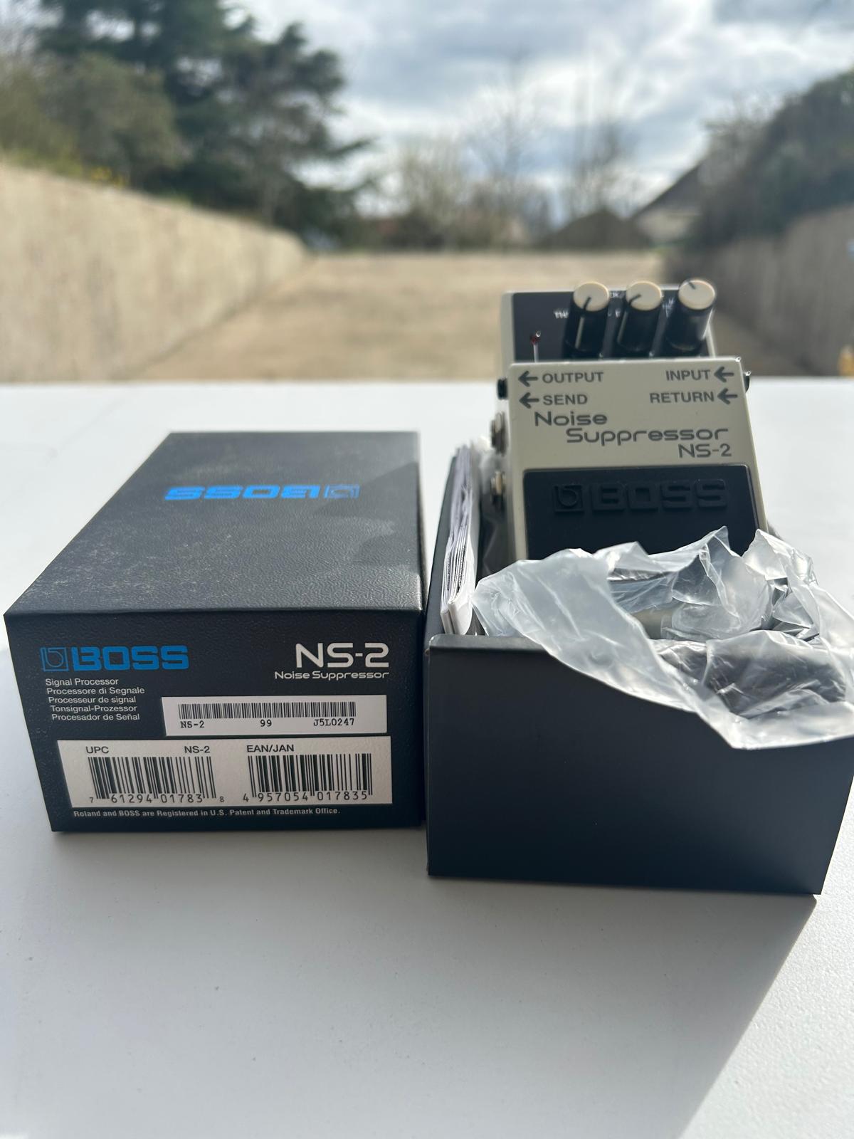 Boss NS-2 Noise Suppressor – pédale réduction de bruit guitare