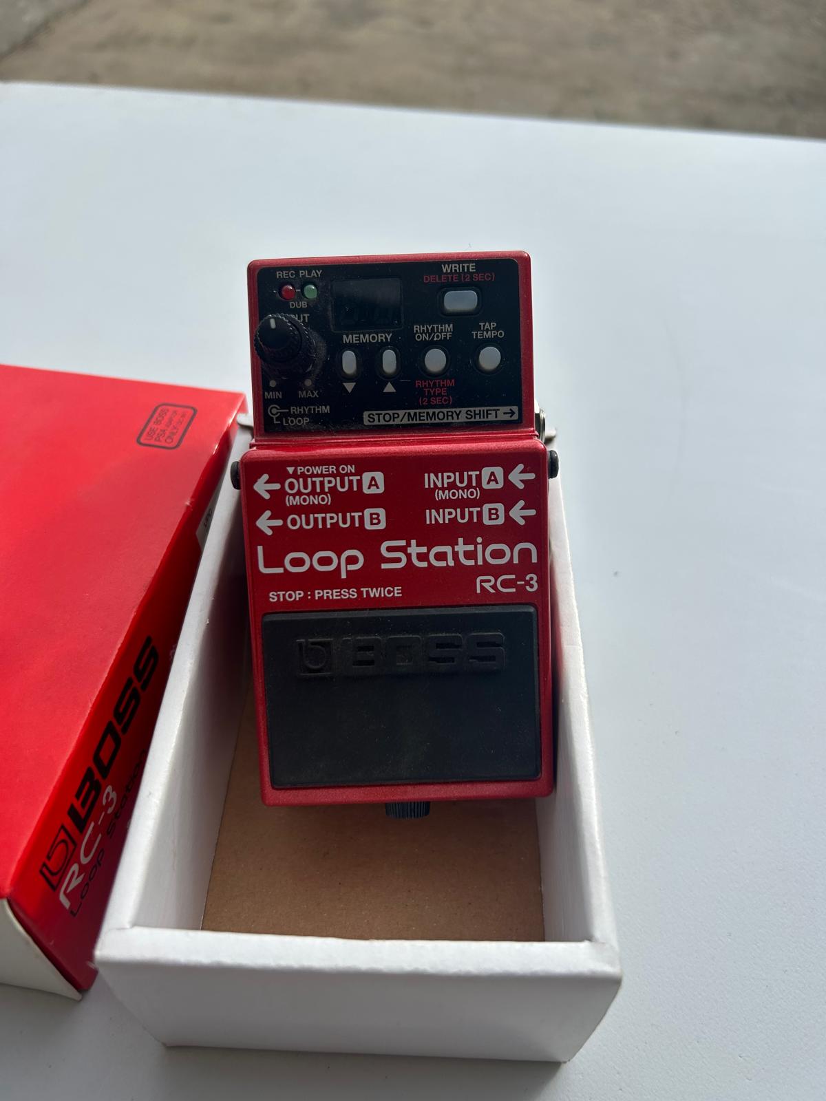 Boss RC-3 Loop Station – pédale looper guitare
