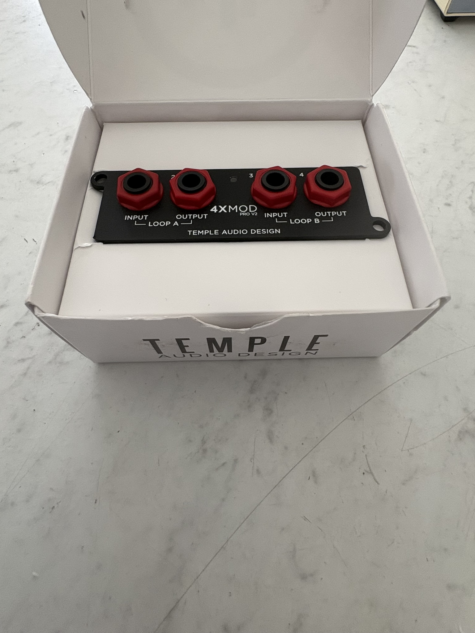 temple audio design 4X mod pro V2