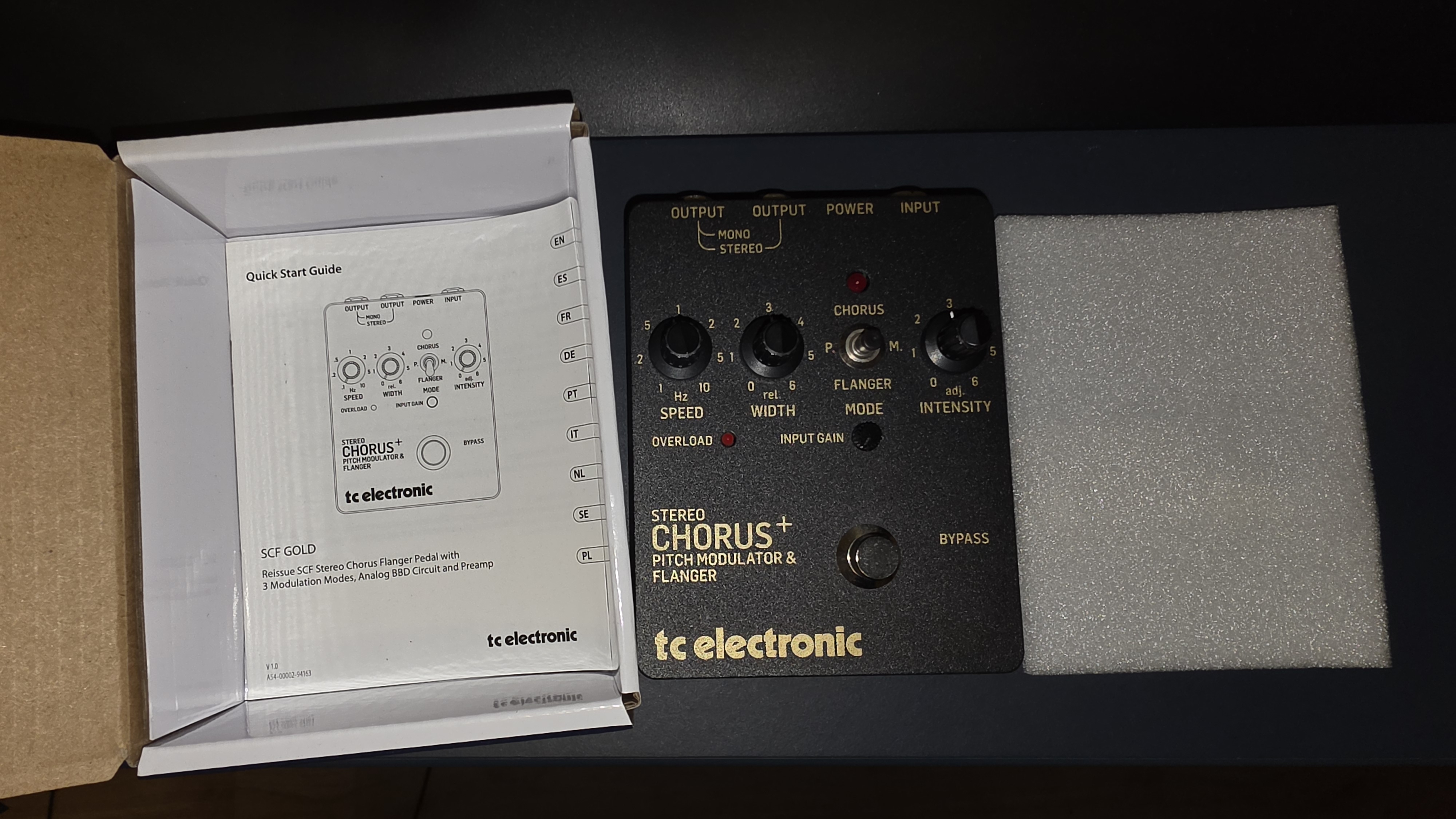 VENDS TC ELECTRONIC SCF Gold