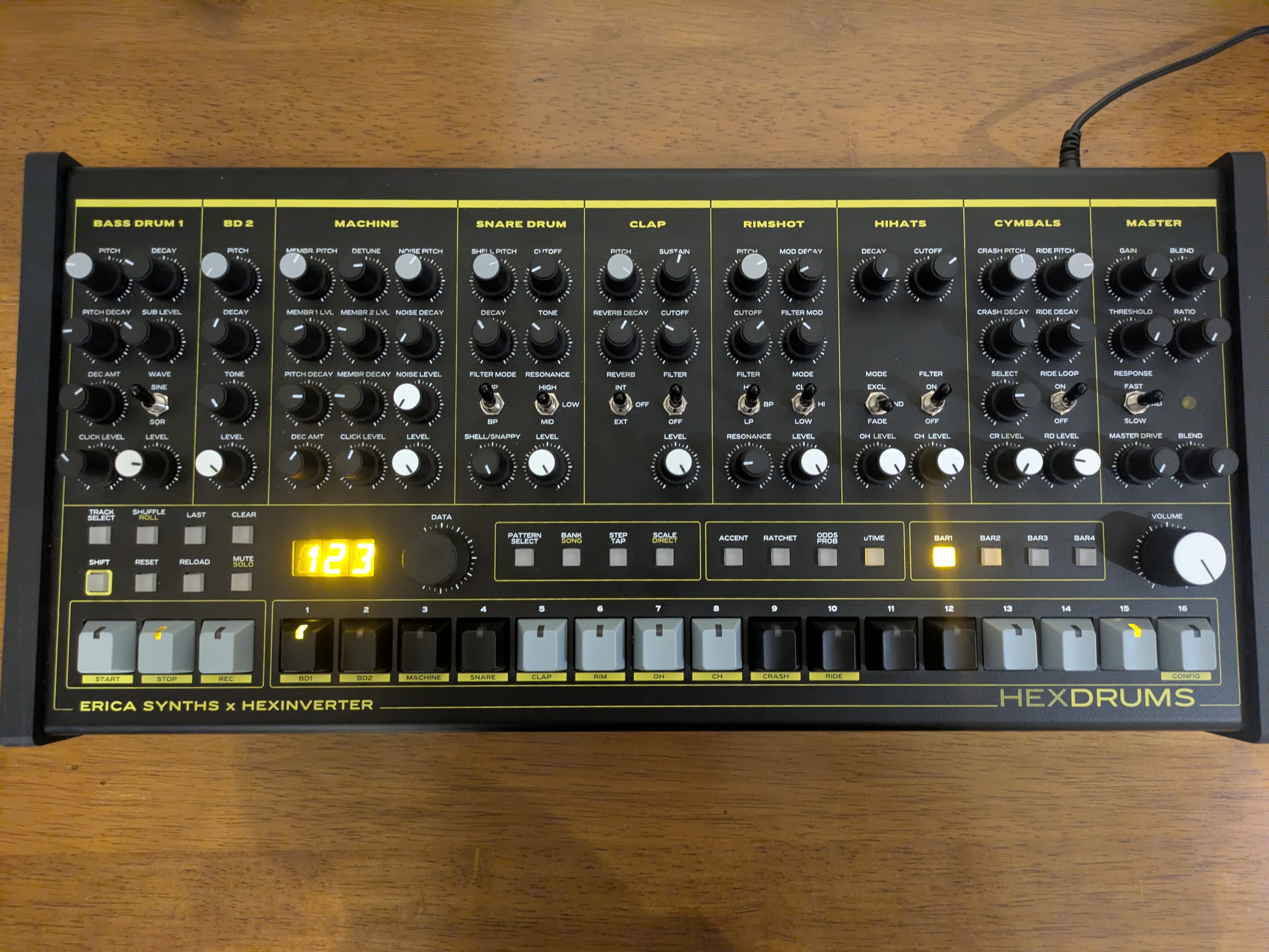 Vends Hexdrums état neuf