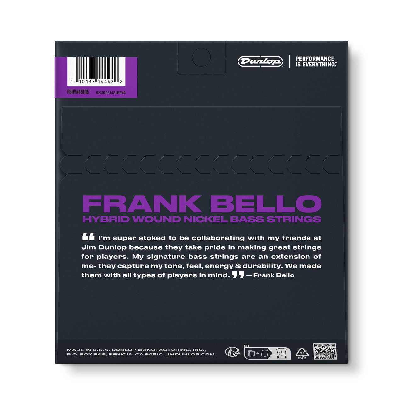 Frank Bello Hybrid WoundREAR