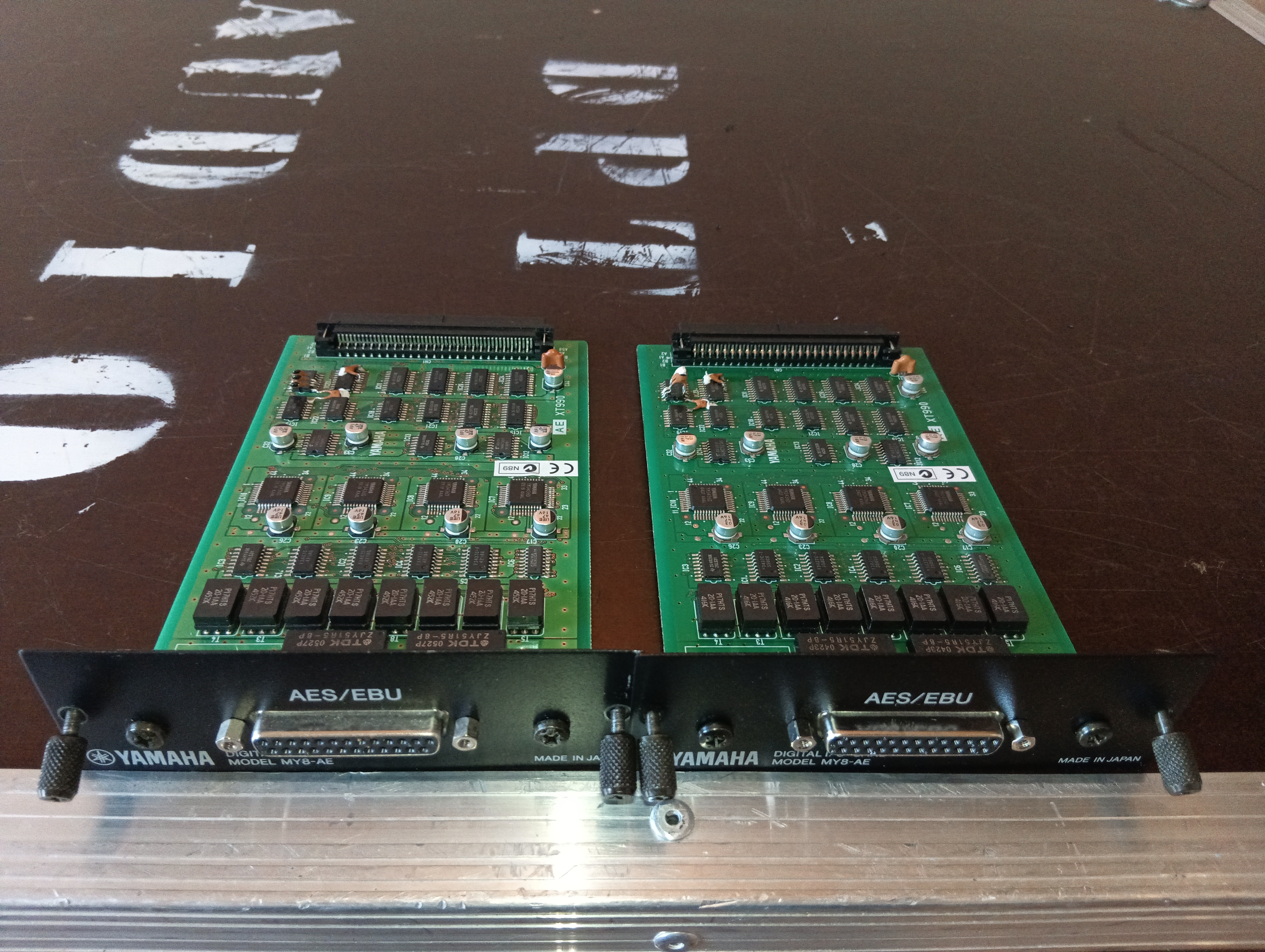 [Yamaha MY8-AE] – Carte AES/EBU 8 canaux