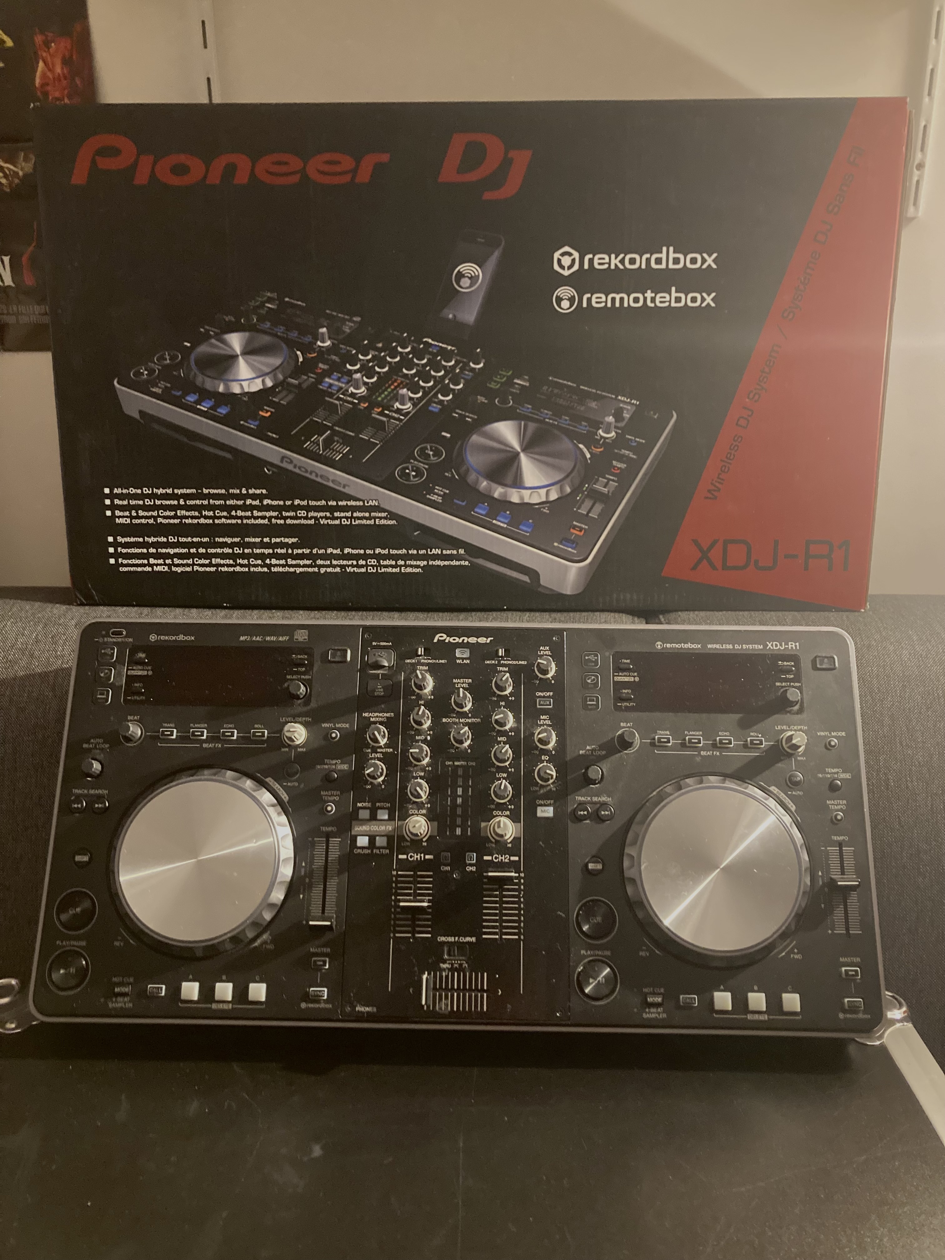 Pioneer xdj r1 + flightcase