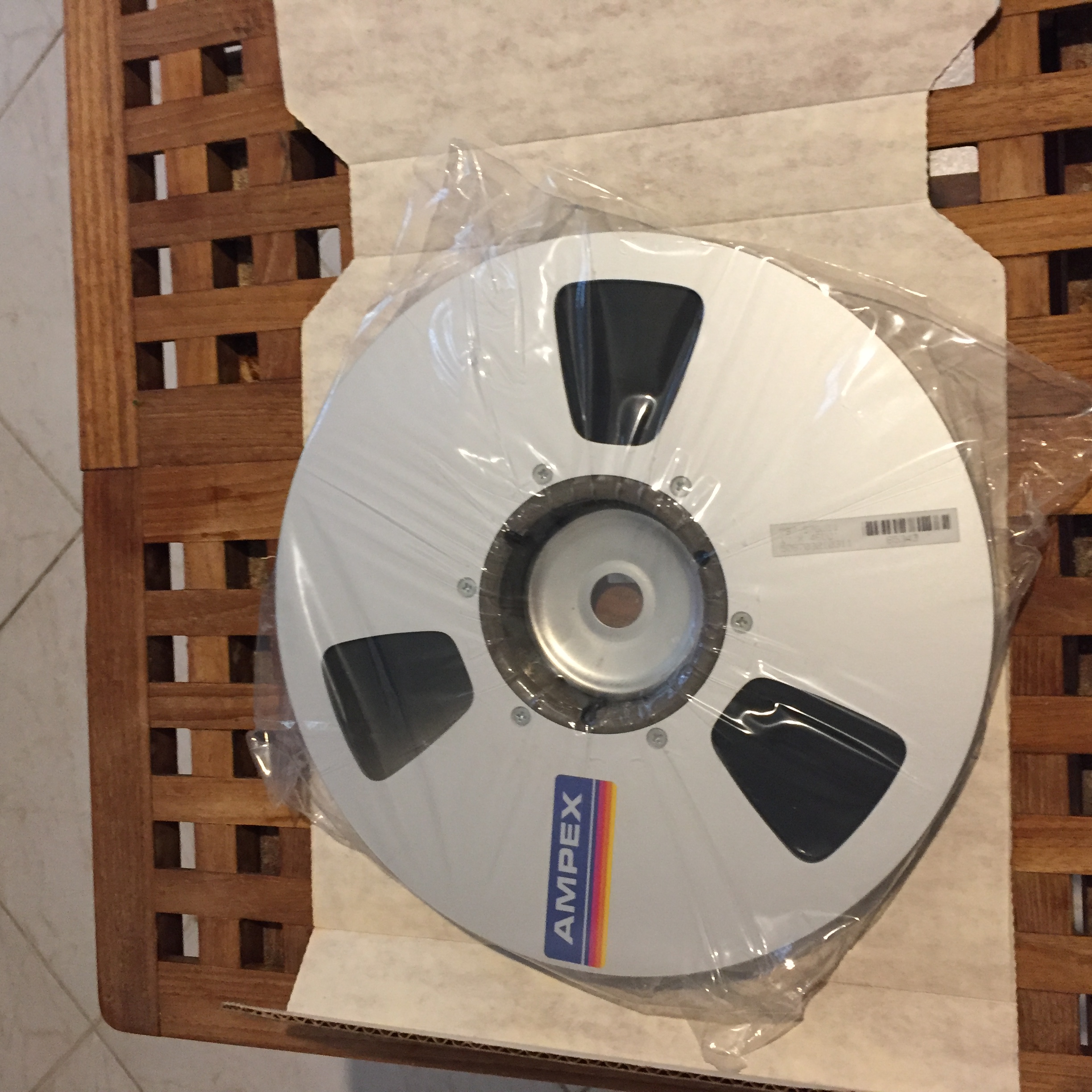 Vends bande magnétique pro AMPX 1 pouce