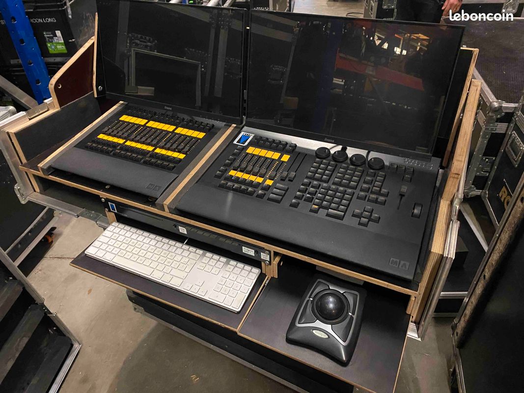 Ensemble MA light 2 On PC avec flight case