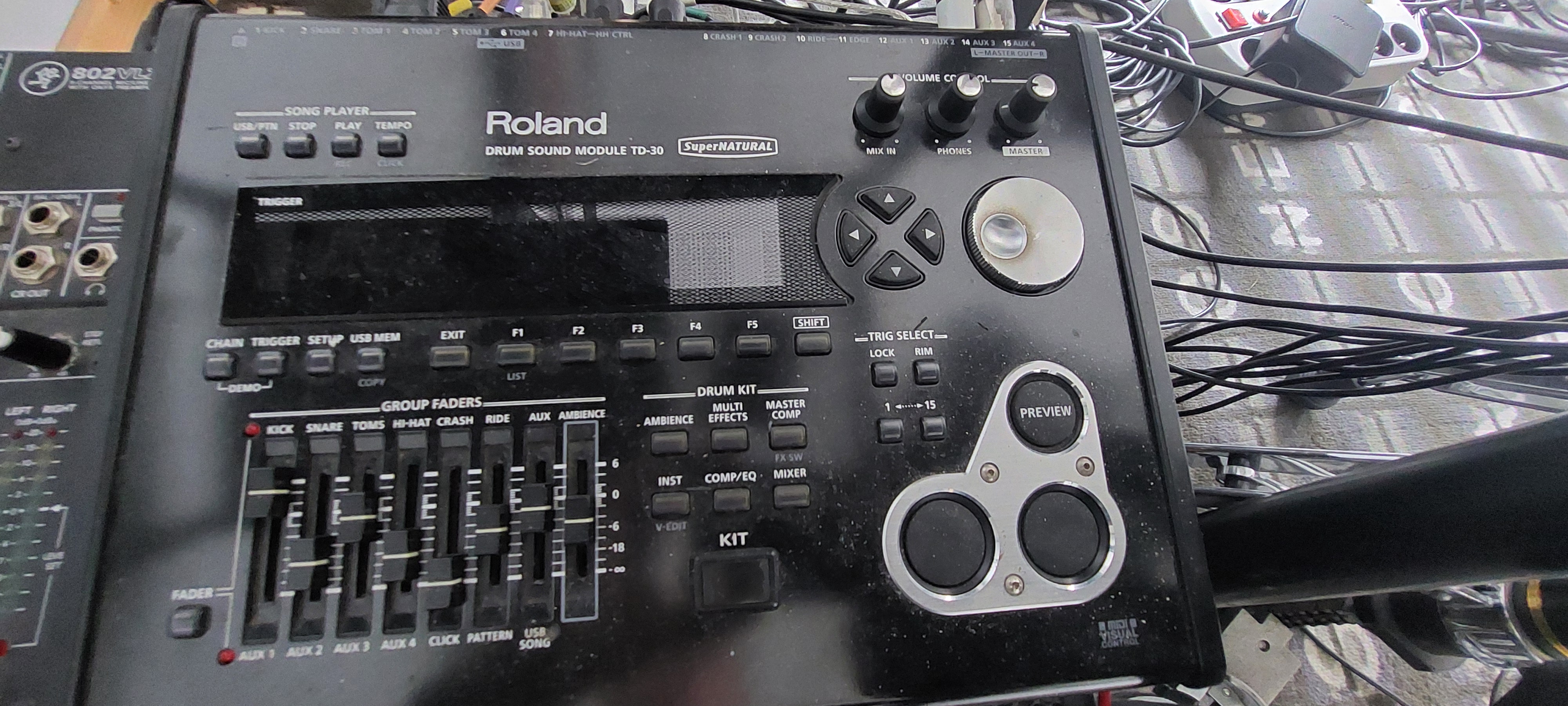 Set complet td30 batterie electronique 