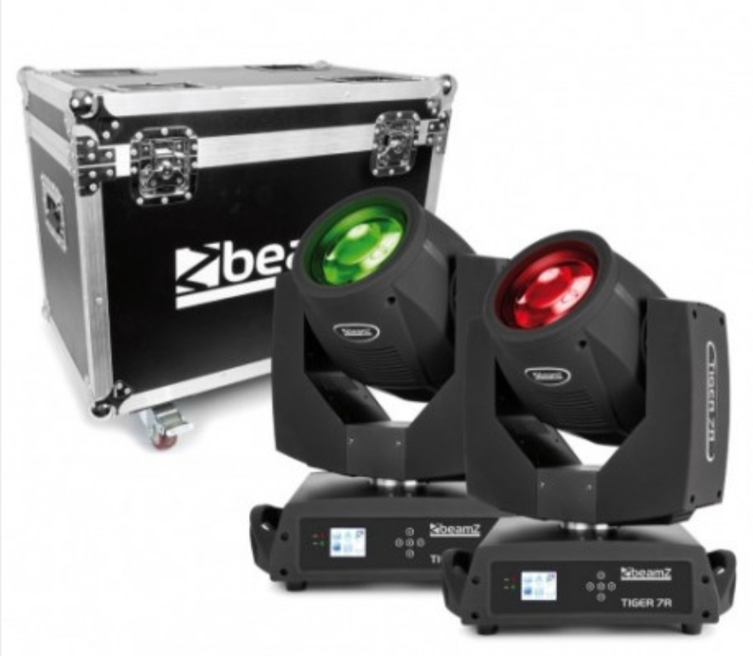 VDS 6 LYRES BEAM Z TIGER 7R MK3 EN FLY CASE