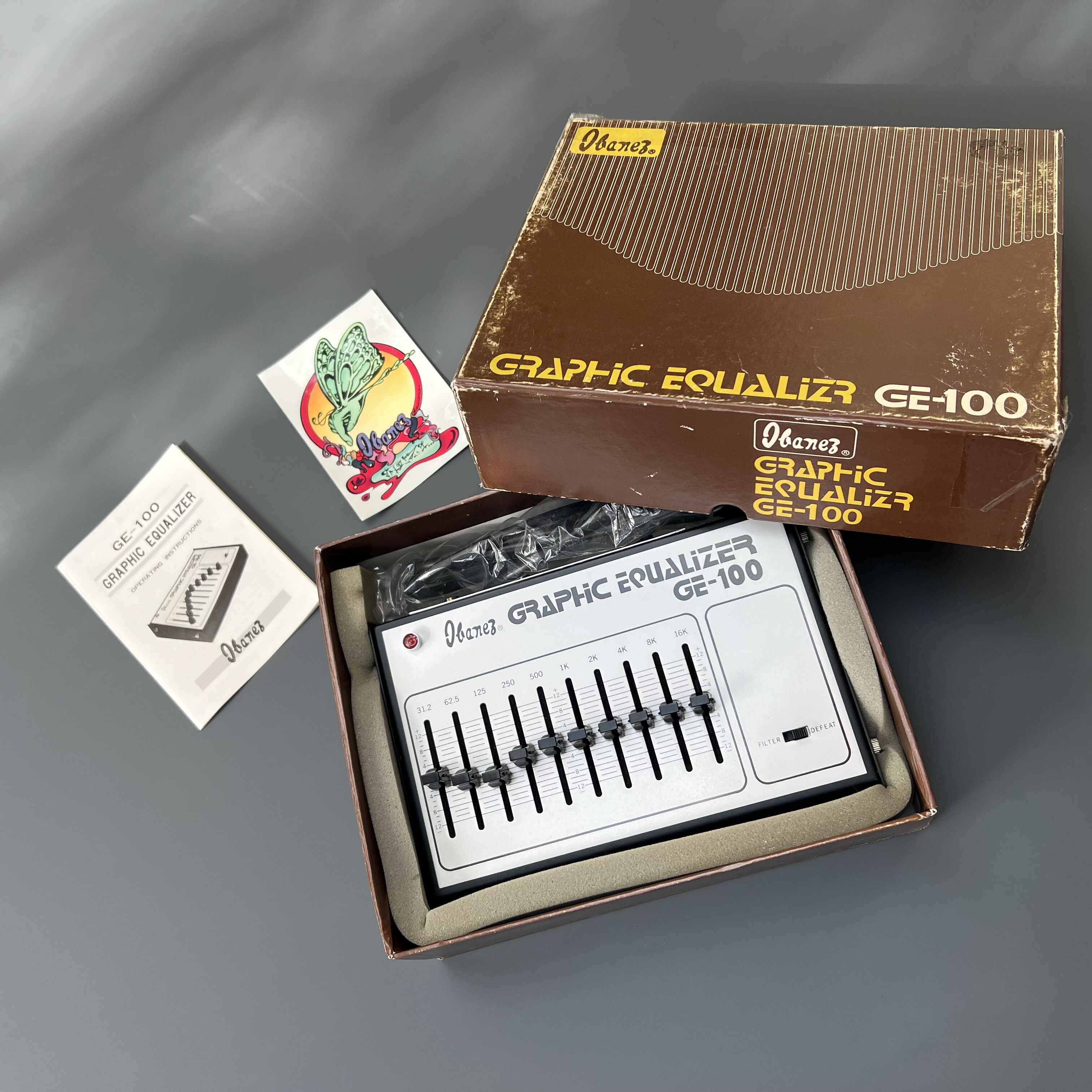 Ibanez GE-100 Graphic Equalizer  - approx. 1977