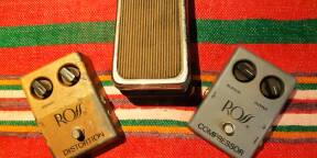 PEDALE ROSS DISTO + PEDALE WHA WHA VINTAGE