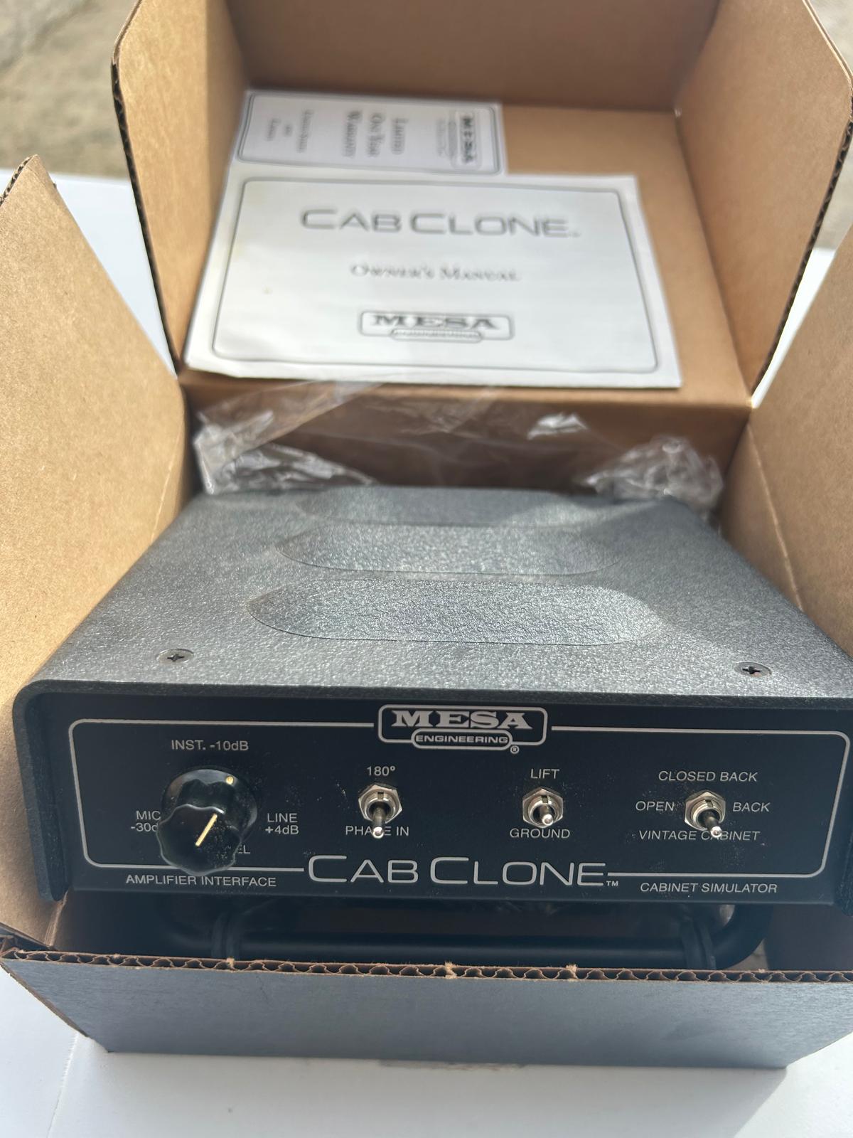 Mesa Boogie CabClone 8Ω – Load Box / Cab Sim guitare